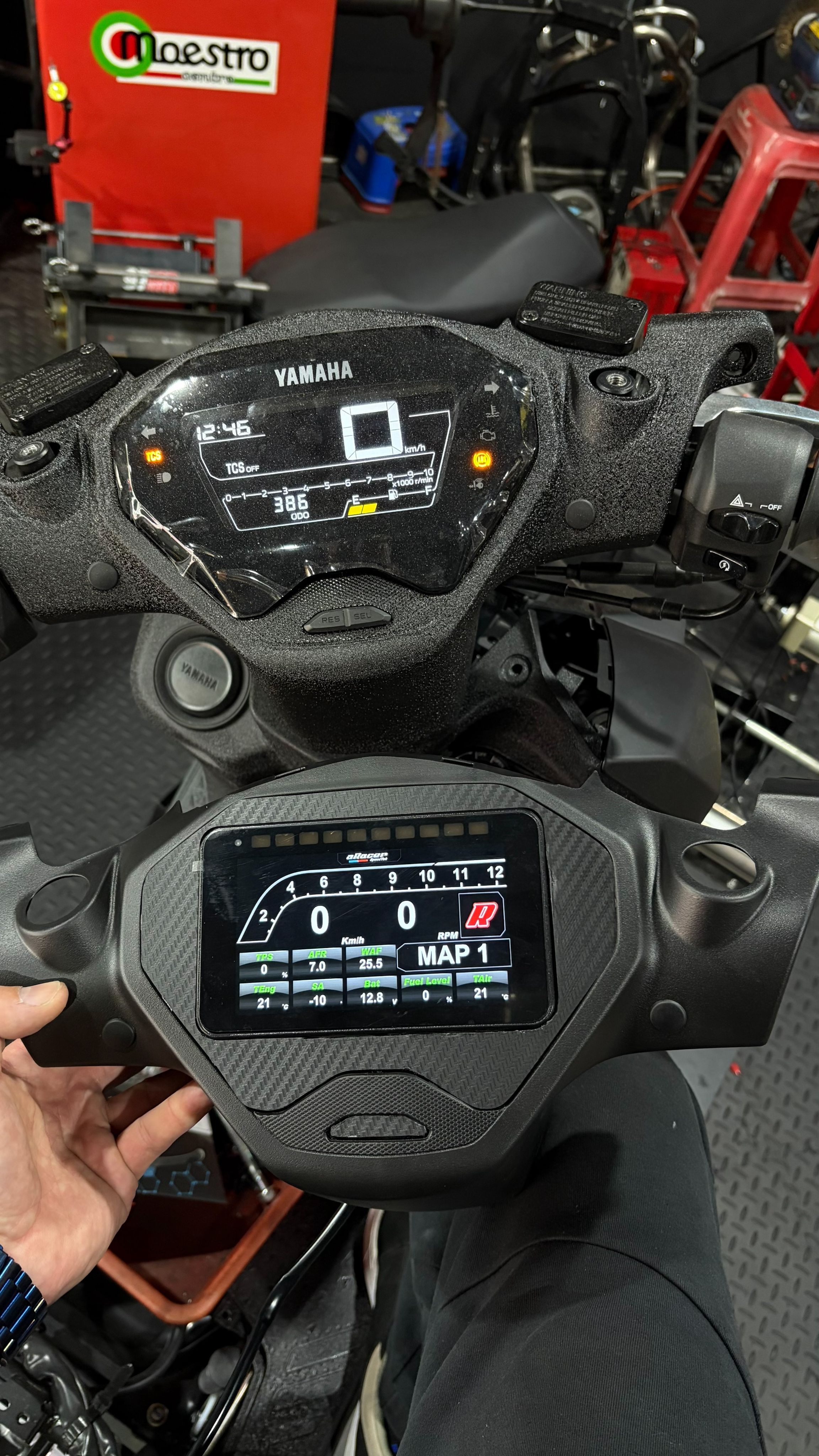 97MR 客制化儀表底座