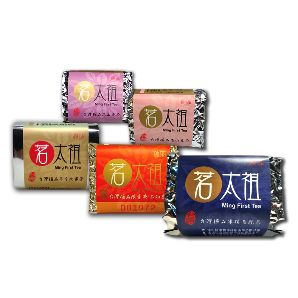 送禮實惠【茗太祖官方旗艦店】台灣極品 五路茶神 春茶 冬茶 冬片比賽茶 不知春 凍頂烏龍 真空包裝 禮盒 伴手禮