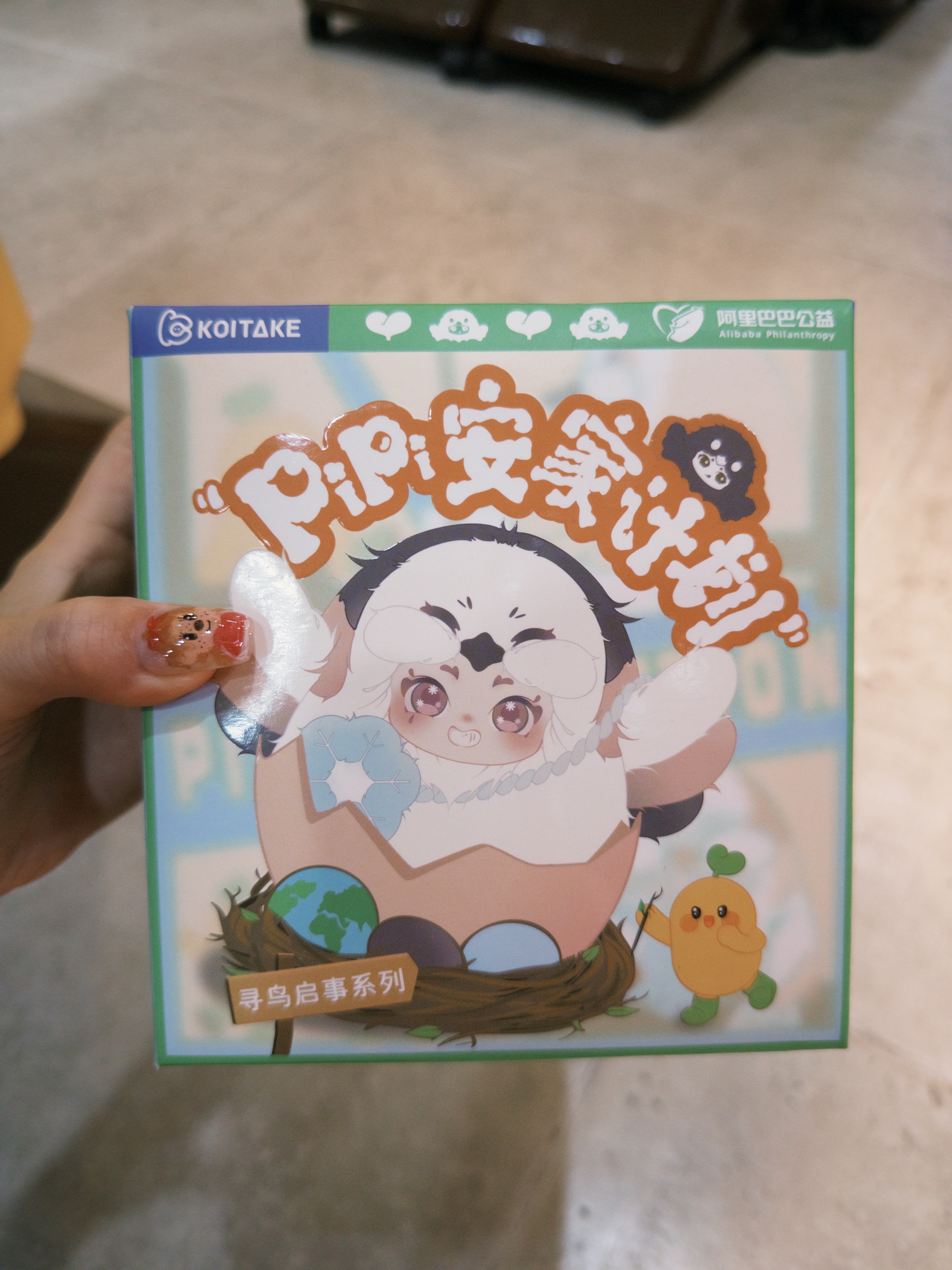 錦鯉拿趣x pipi聯名-尋鳥啟事系列
