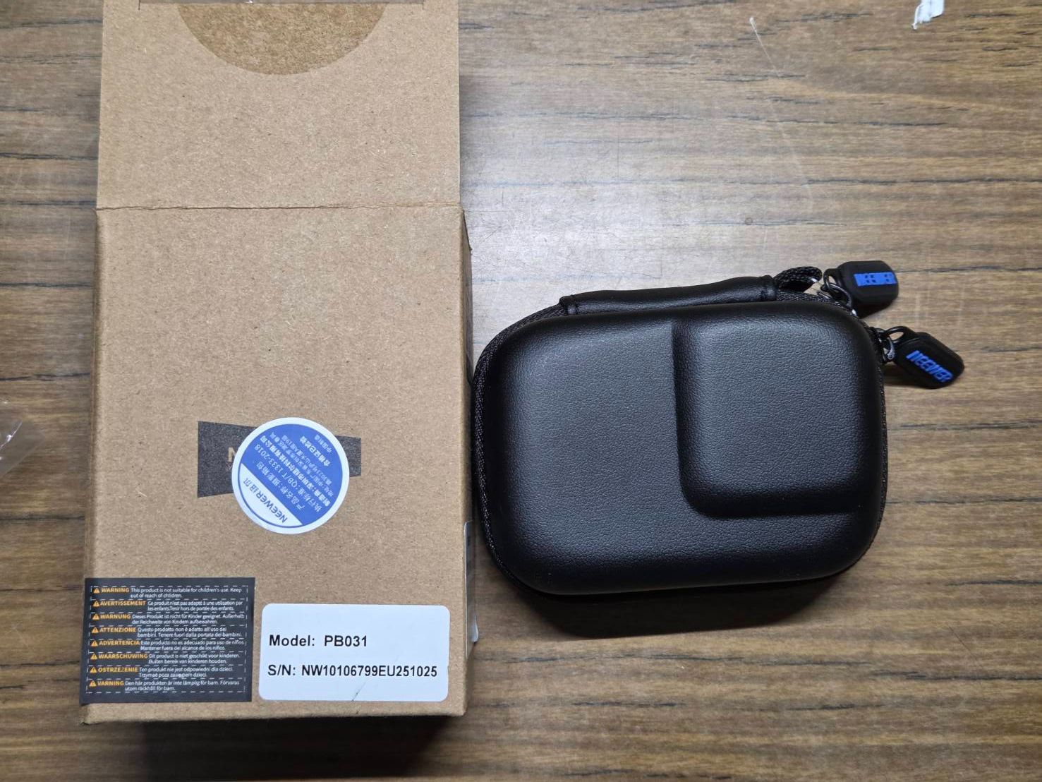 適用大疆DJI Action 5 Pro， 4， 3 保護收納套 [Neewer 紐爾]