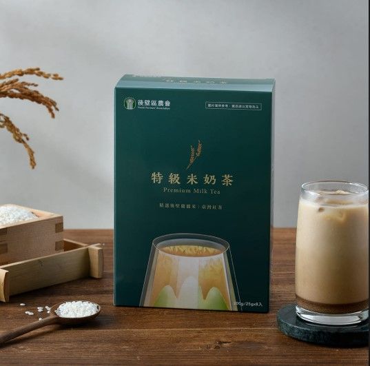 【後壁農會】特級米奶茶