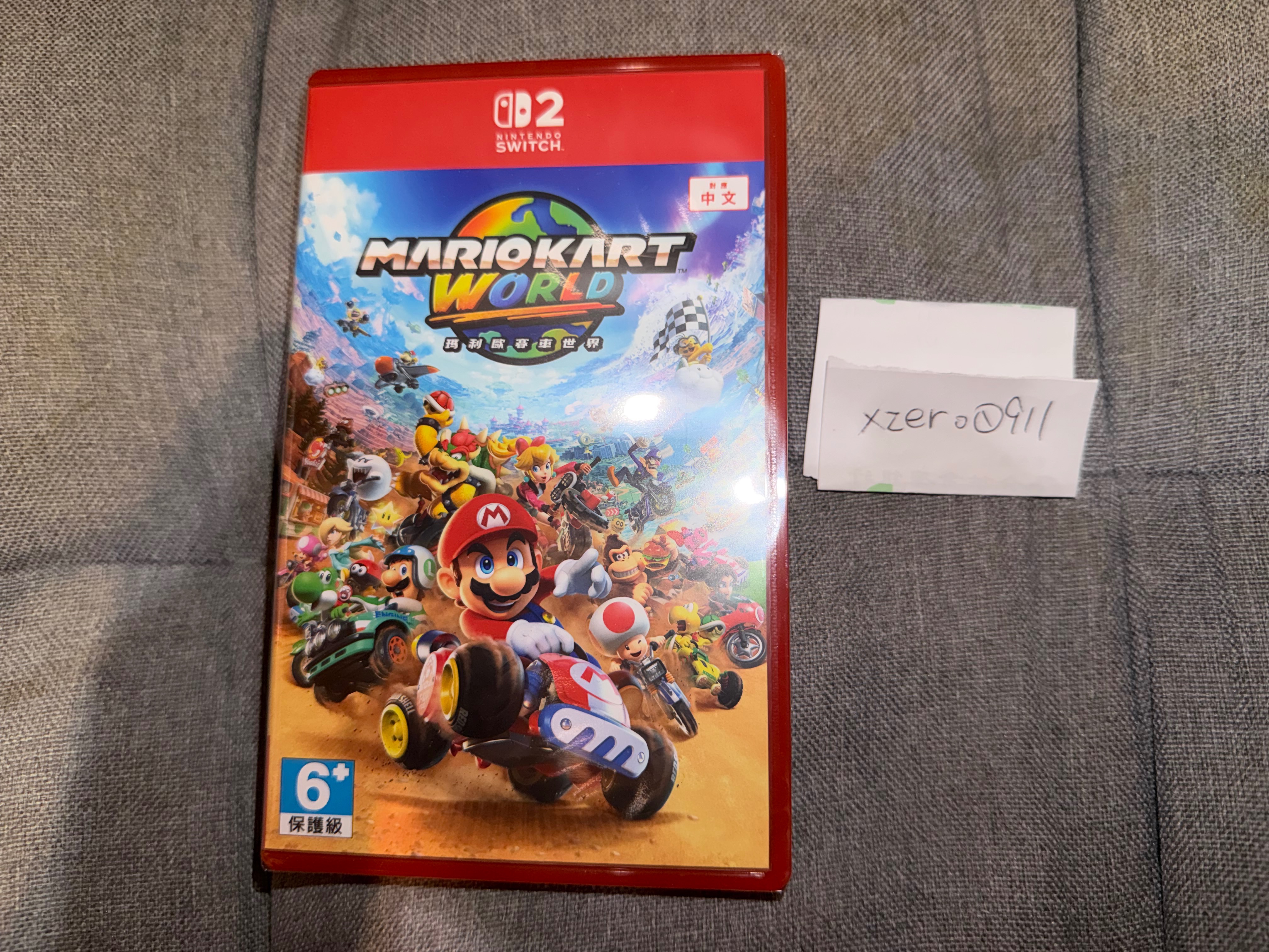 全新未拆 NS2 瑪利歐賽車世界