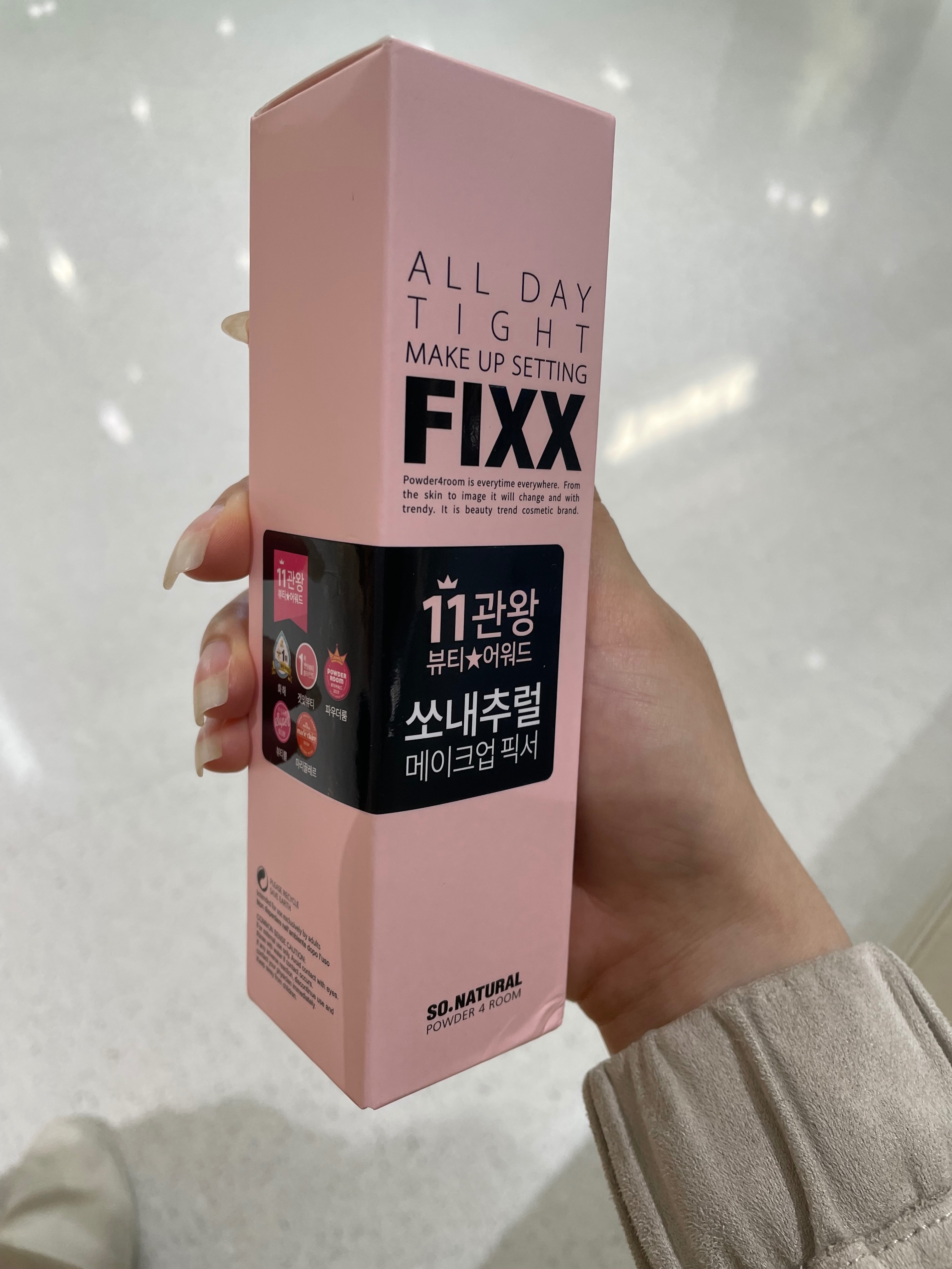 FIXX SONATURAL全天候完美定妝噴霧75ml