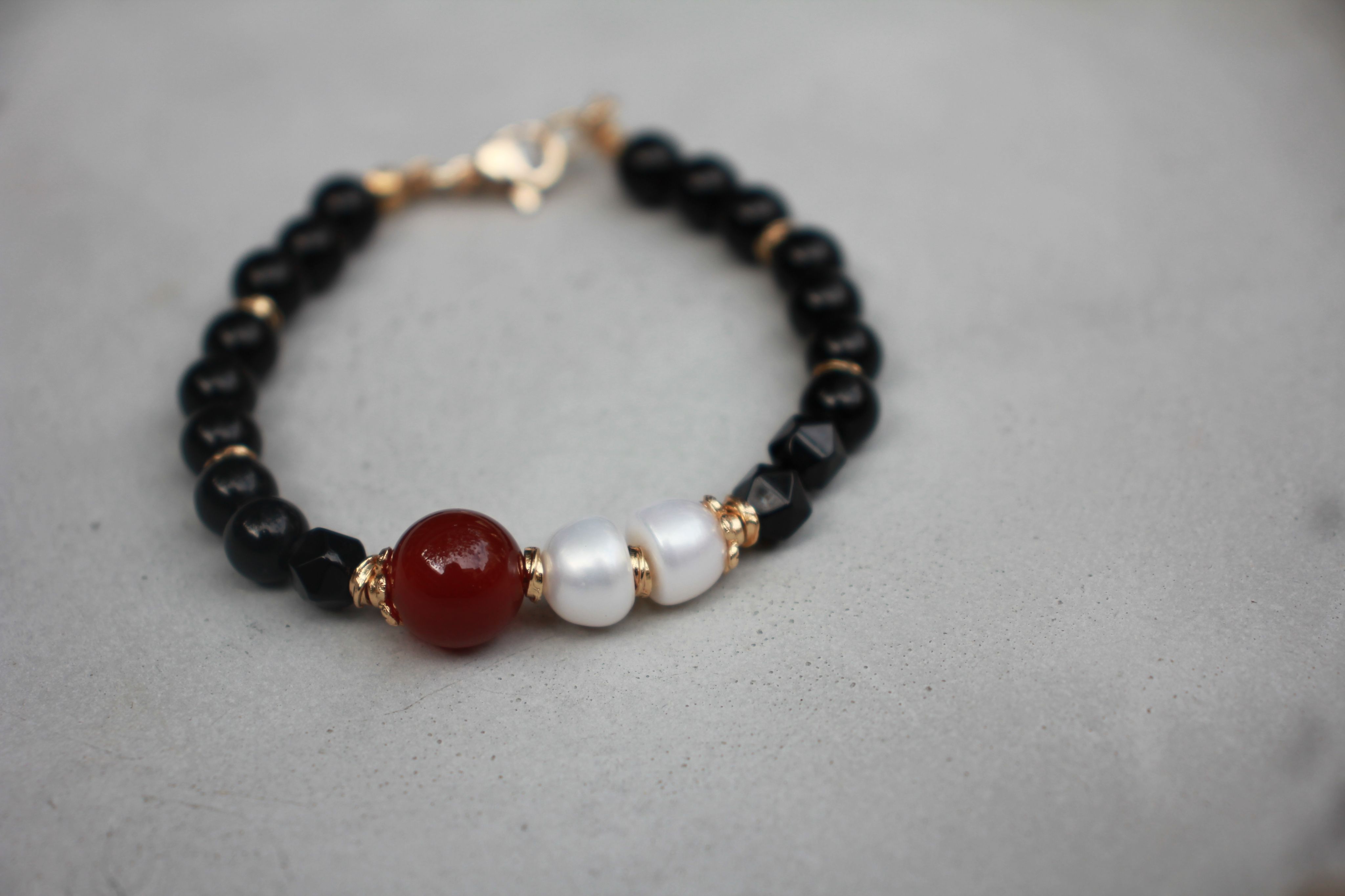 黑曜之心・勇氣與優雅能量 水晶設計款