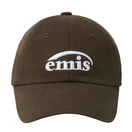 emis 韓國代購 NEW LOGO EMIS CAP（RENEWAL）-BROWN