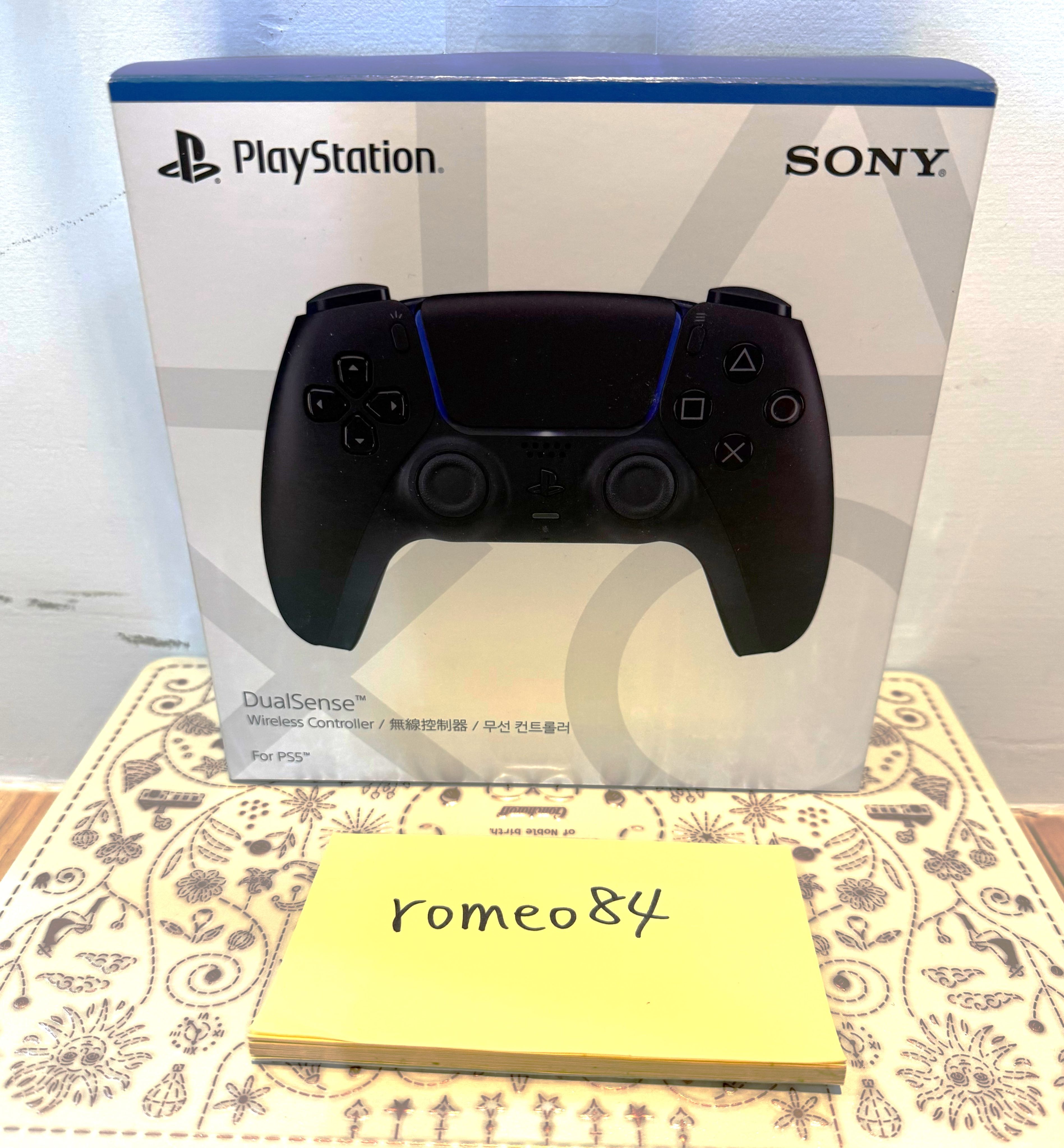 自售 PS5 原廠手把 DualSense 無線控制器 午夜黑 台灣公司貨