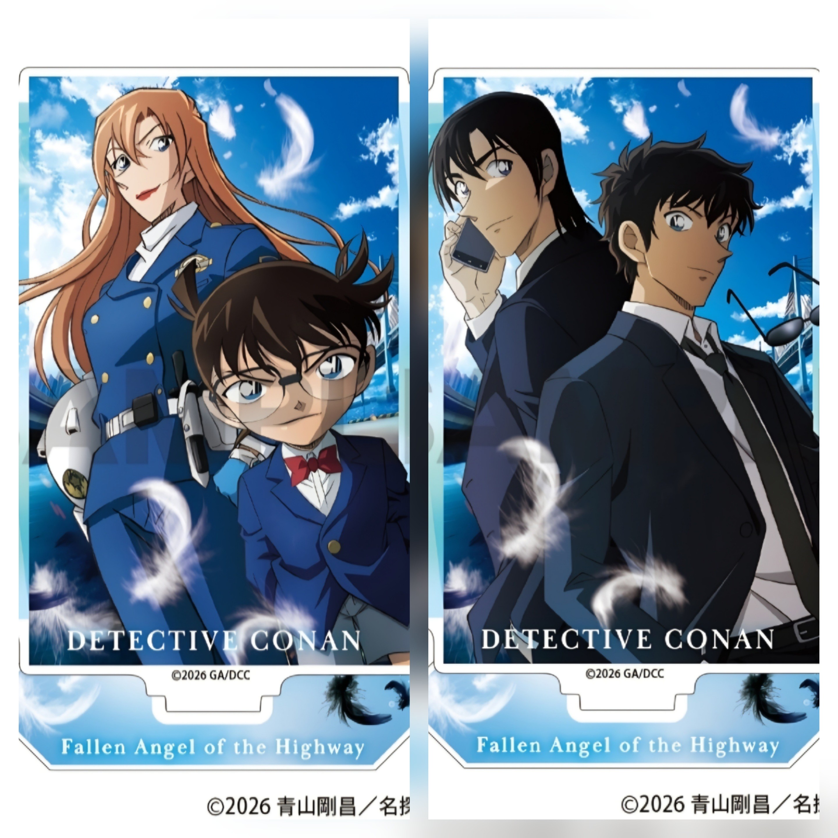 【預購】《名偵探柯南》劇場版2026 壓克力立牌｜松田陣平＆萩原研二、萩原千速＆江戶川柯南