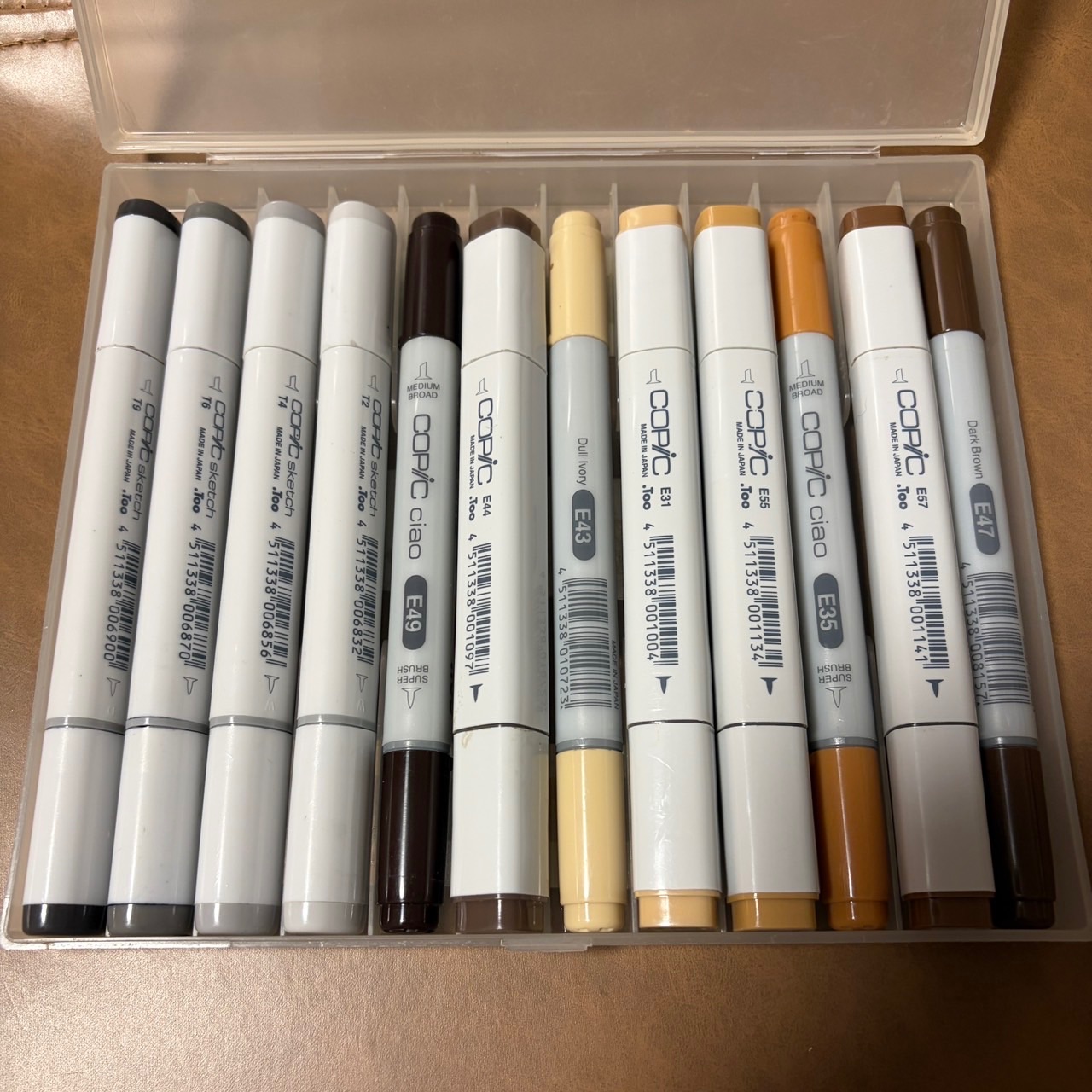 COPIC 墨水 麥克筆（室內設計考試選色）二