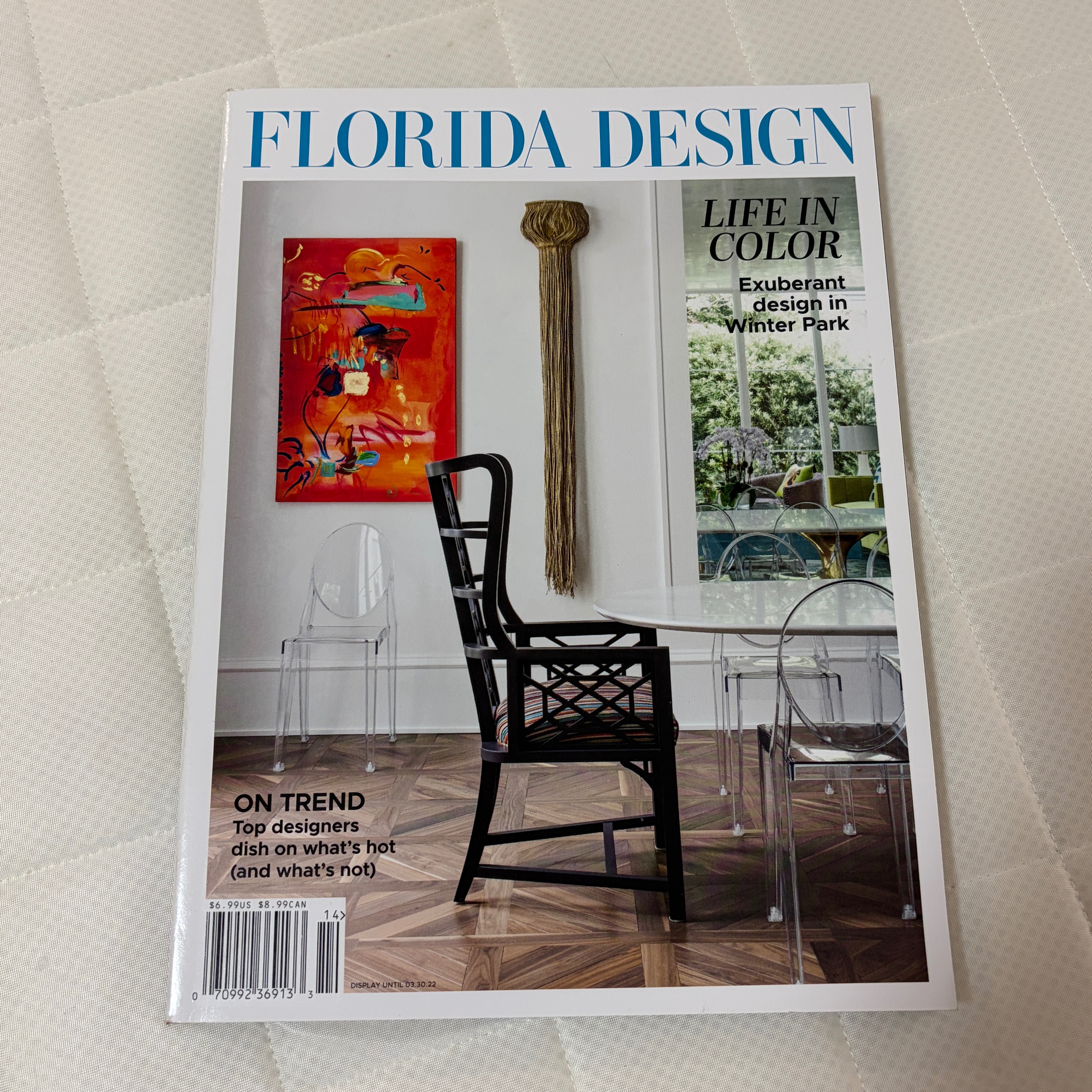 二手雜誌 Florida design