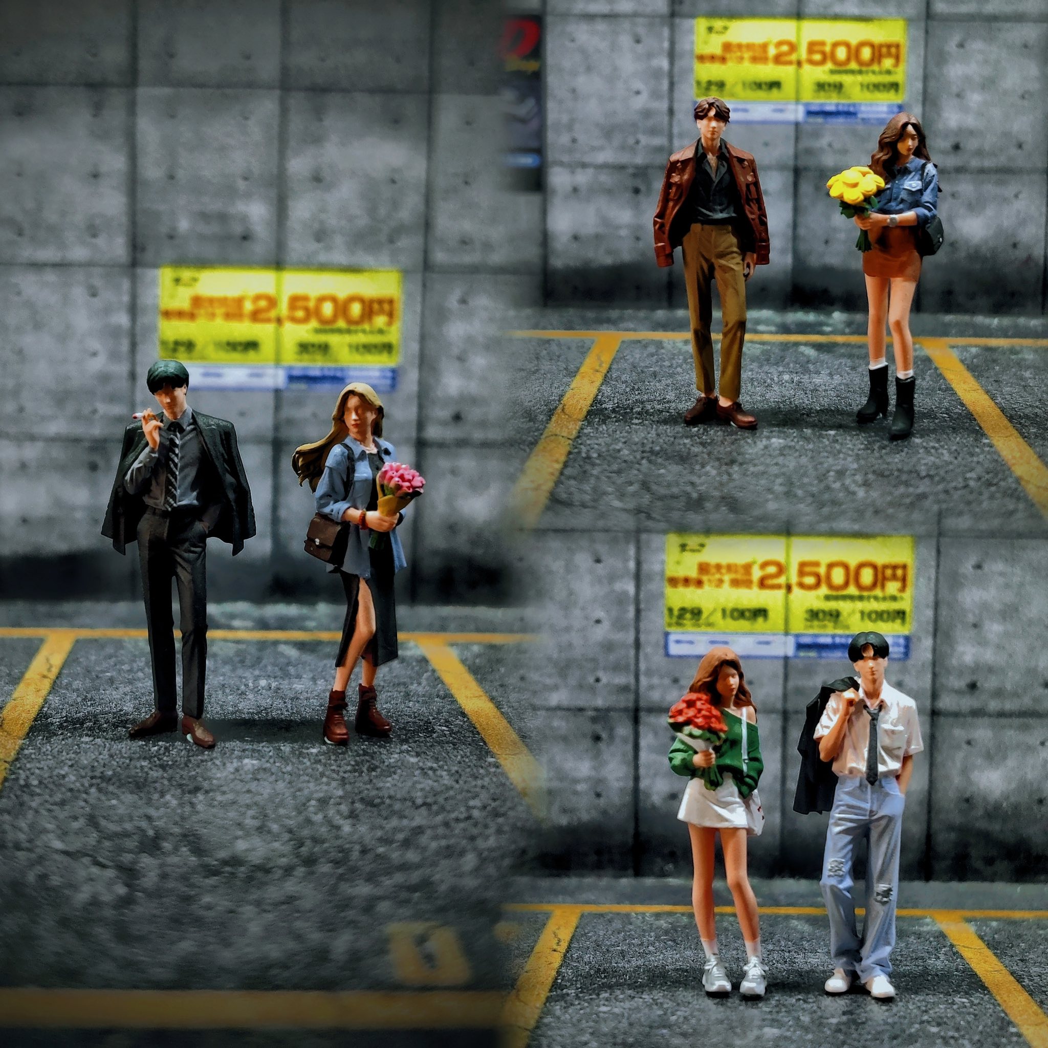 WT Minifactory 1/64 情侶送花二人組