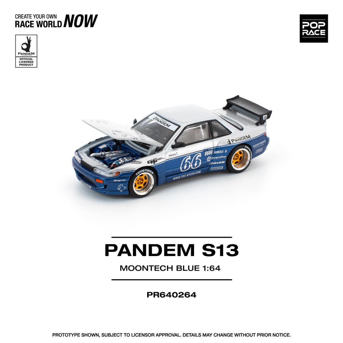 PANDEM S13 MOONTECH BLUE