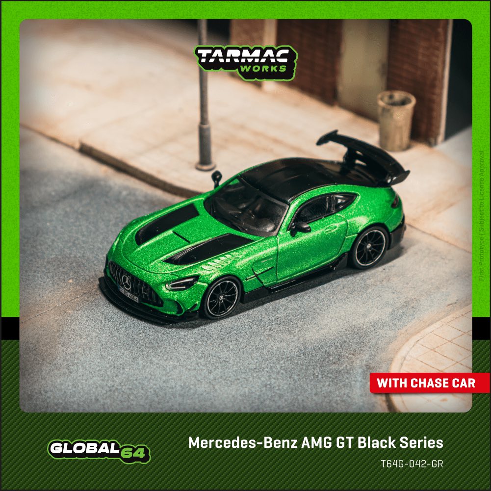D. T64G-042-GR  Mercedes-Benz AMG GT Black Series Green $360