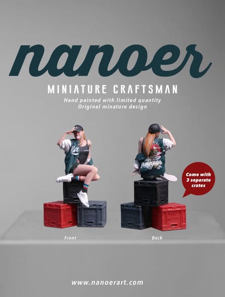 NANOER 吹波膠女孩