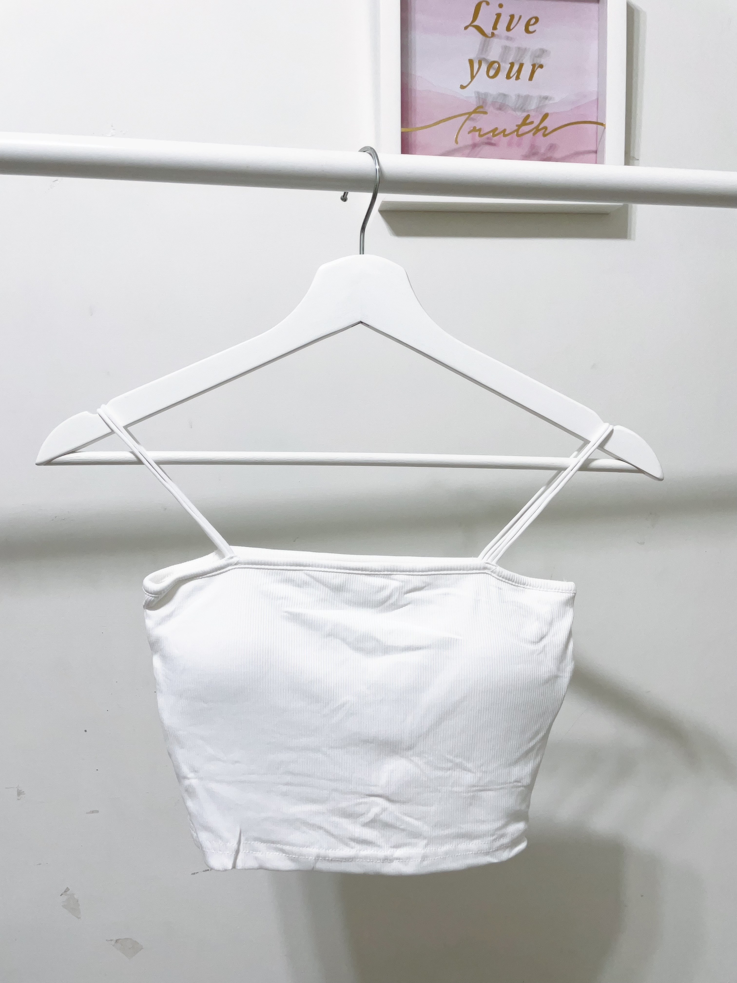 百搭顯瘦 雙肩帶 Bra Top