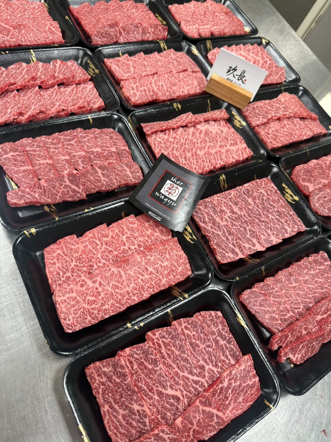 【單包】Sher Wagyu射和牛【翼板】燒肉片150克