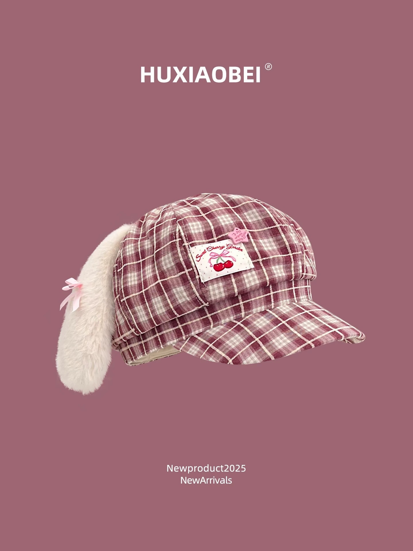 格紋報童帽《預購》🎀