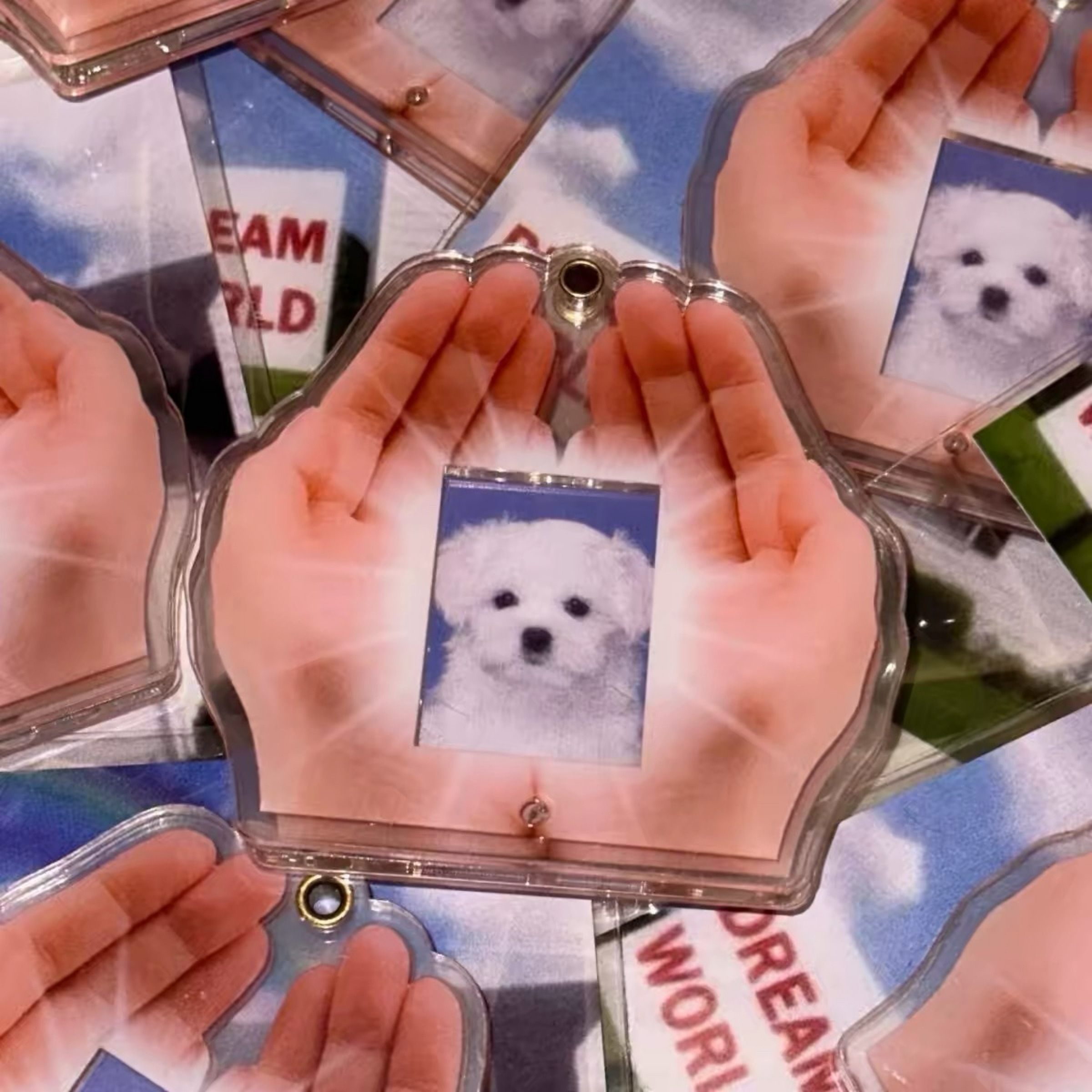 捧在手心證件照吊飾《預購》🤲