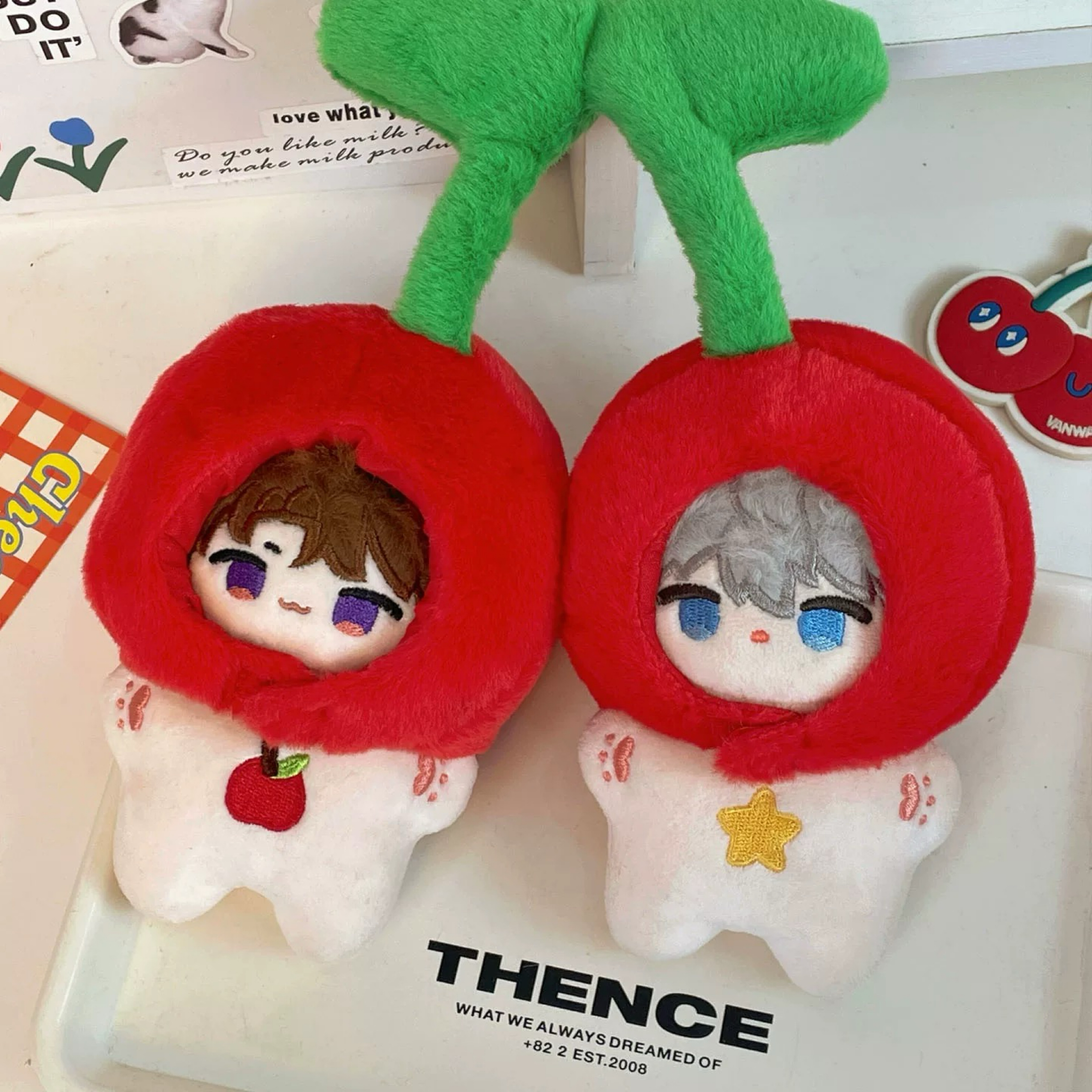 櫻桃雙胞胎10cm娃衣（含背袋）《預購》🍒