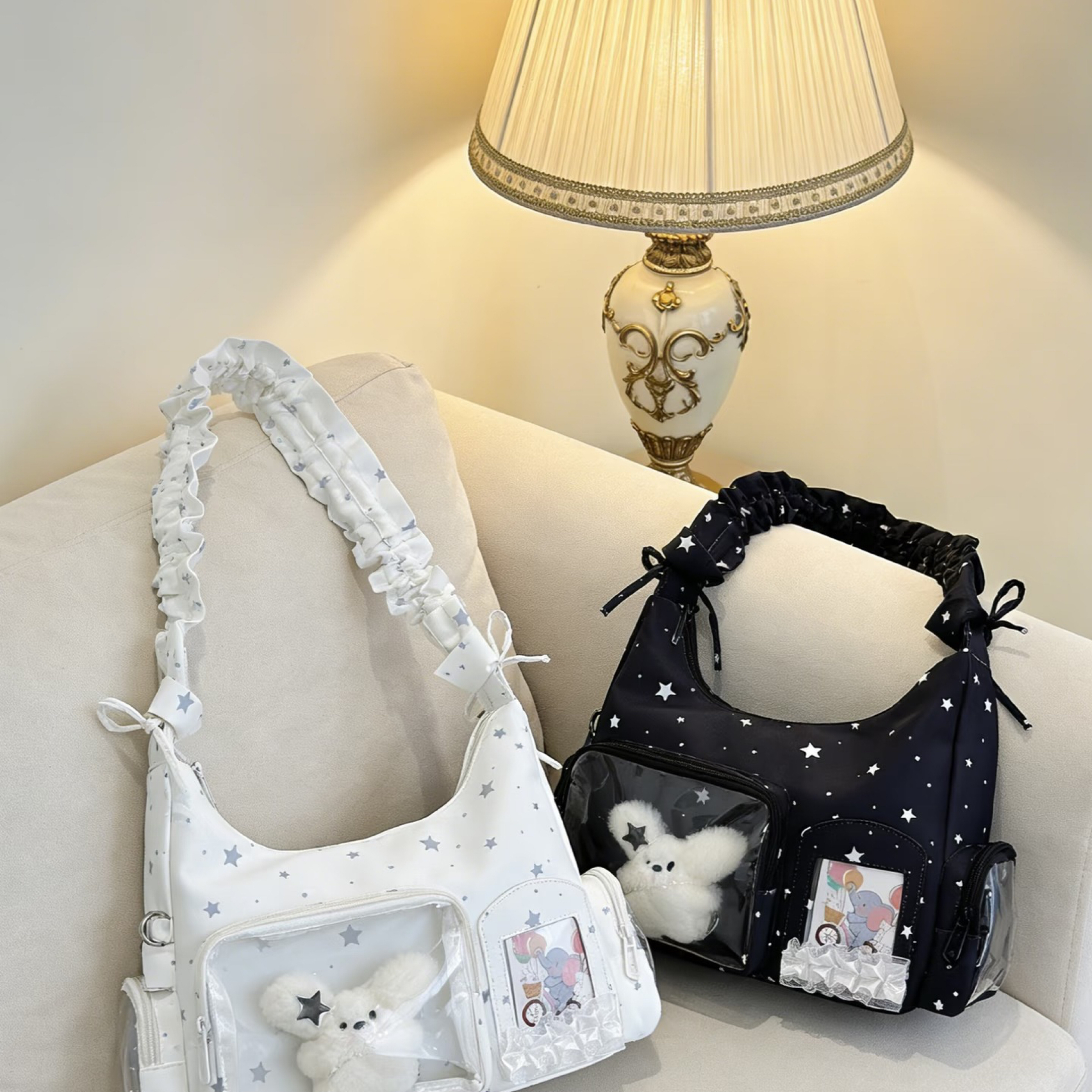 韓系星星蕾絲風追星包《預購》