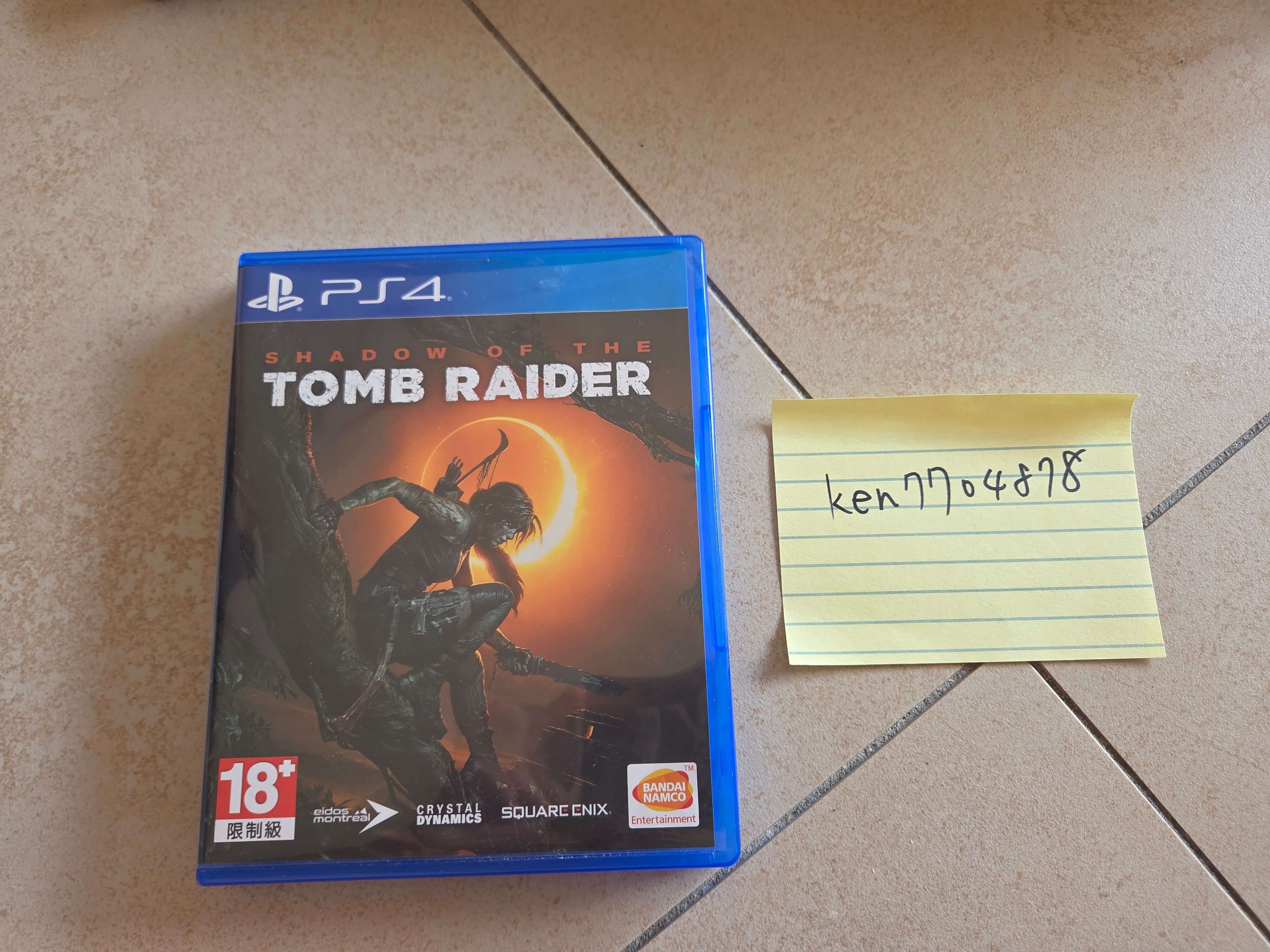 古墓奇兵暗影ps4 二手