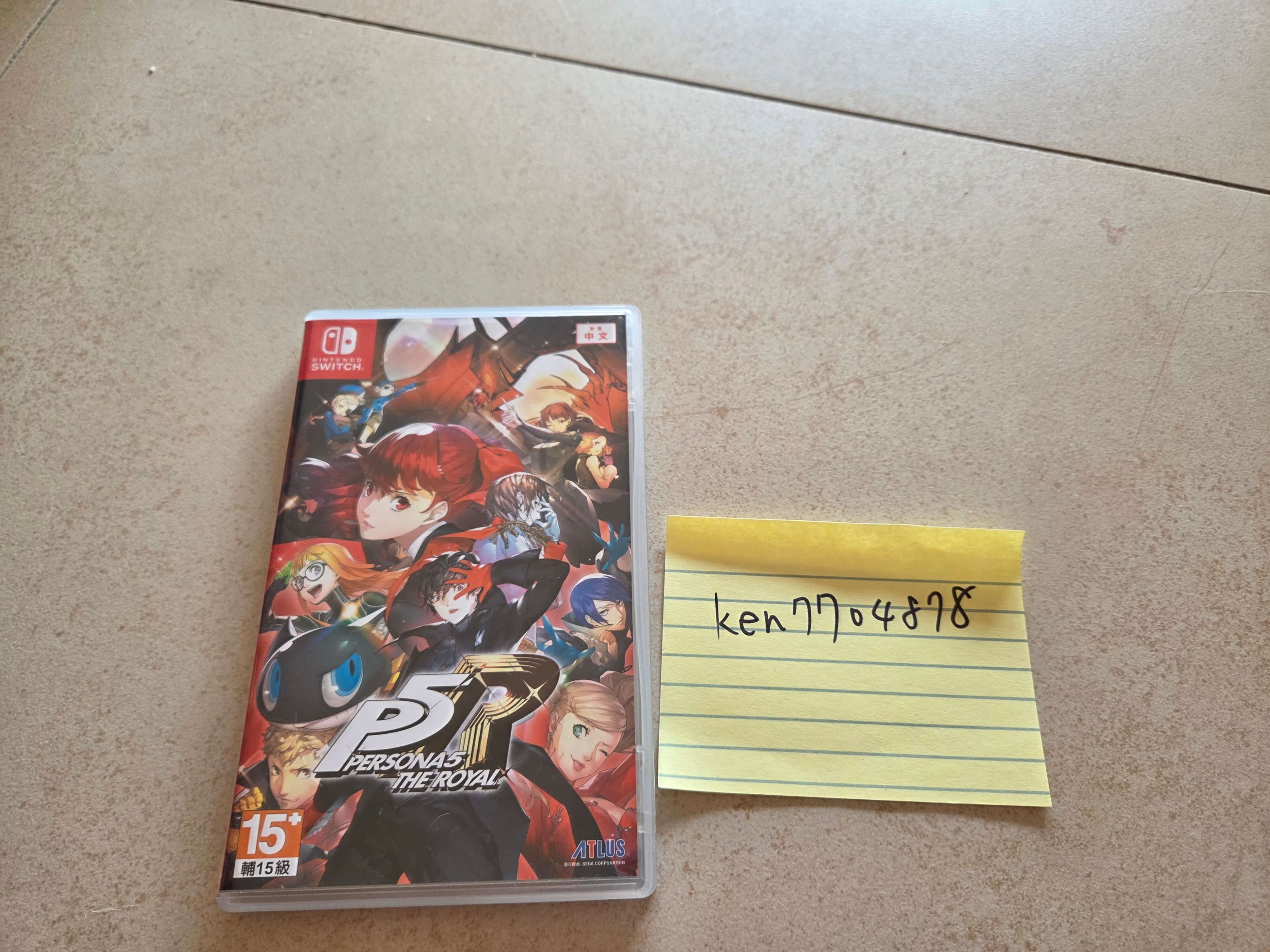 女神異聞錄P5Rswitch  二手
