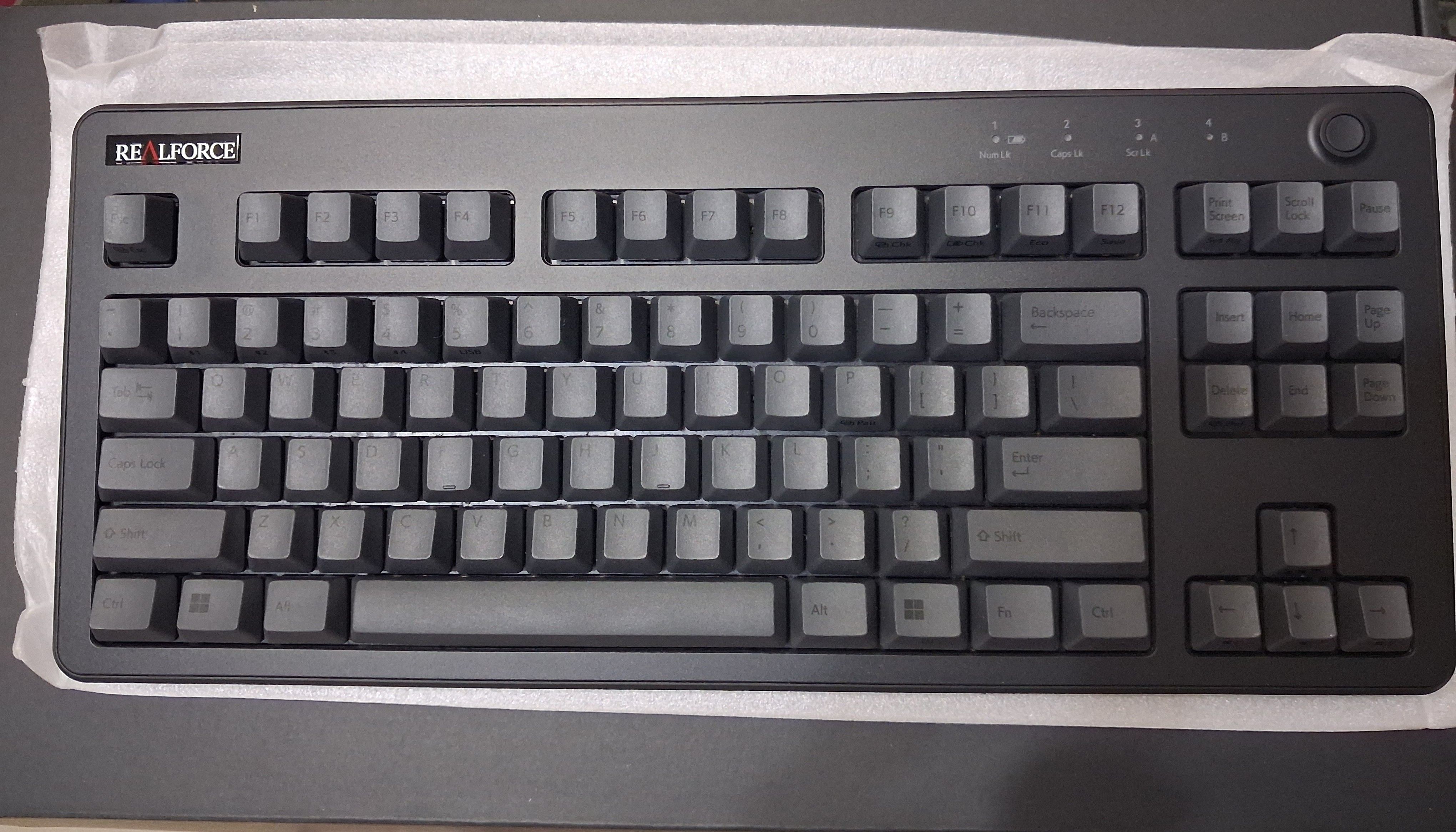 Realforce R3 80% 30g 英文layout R3HD13
