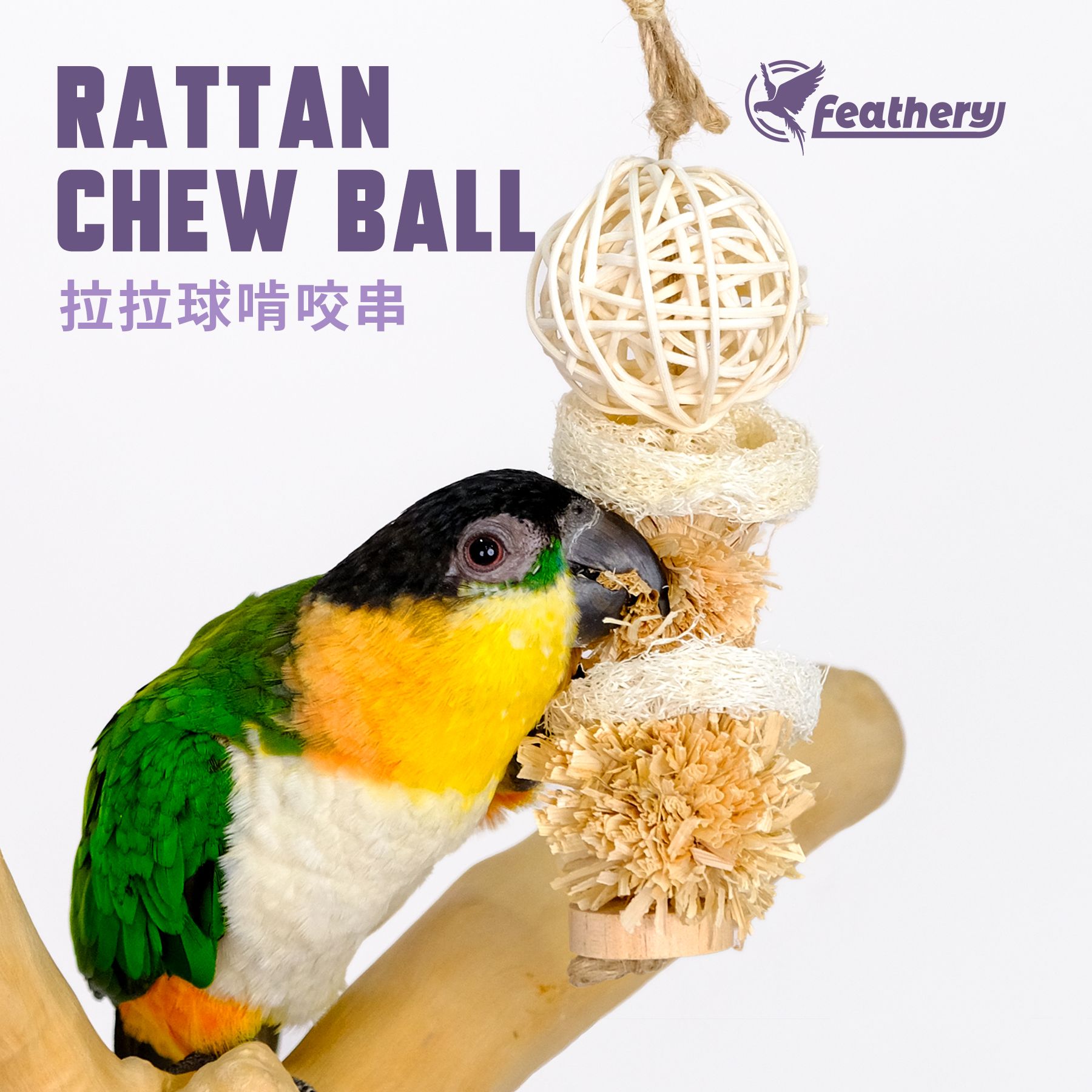 FS-02｜編織球啃咬串
