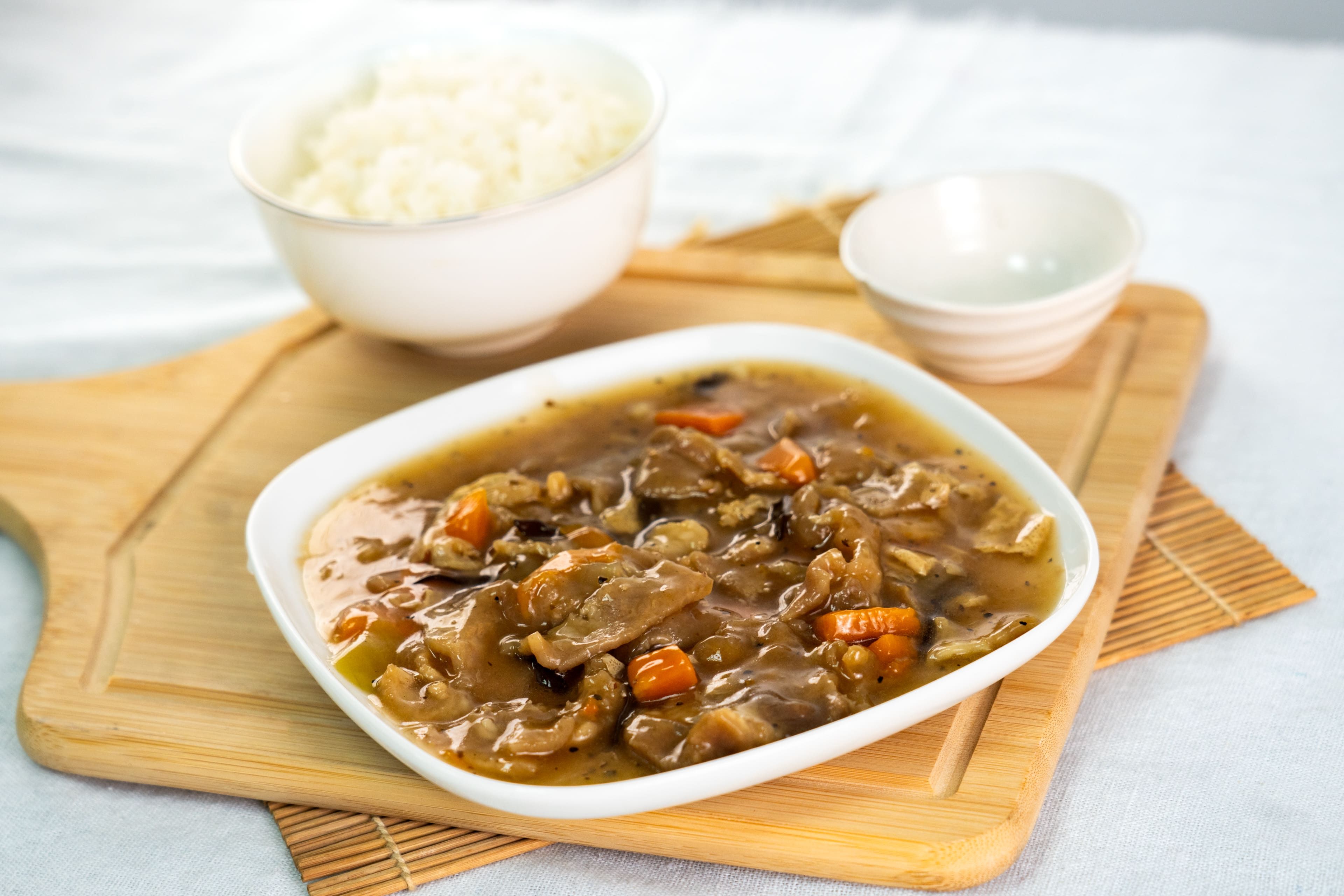 黑胡椒豬柳