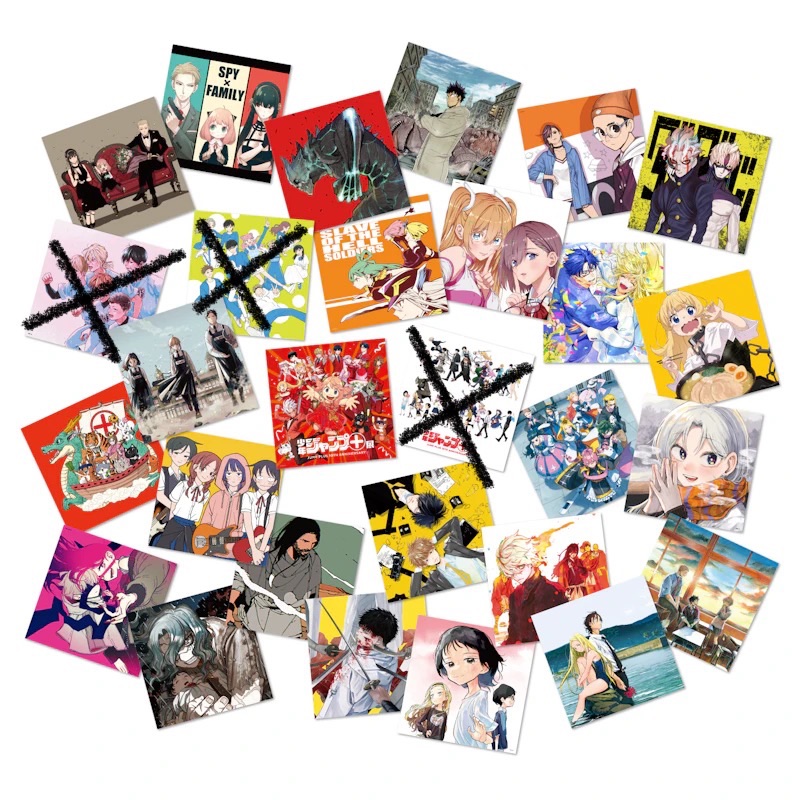 JUMP+ 10周年展--方形海報 拆售