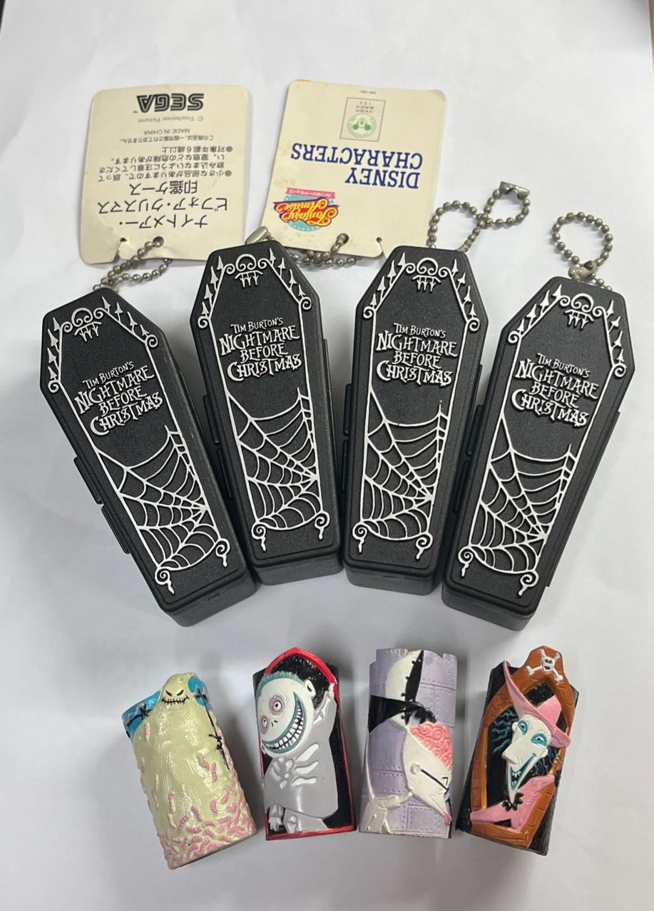 迪士尼 聖誕夜驚魂印鑑產品 擺飾 吊飾 烏基布基 Barrel 怪博士 Shock