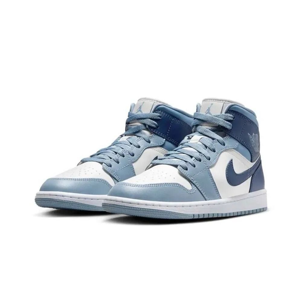 W Air Jordan 1 Mid Diffused Blue 灰藍	BQ6472-140