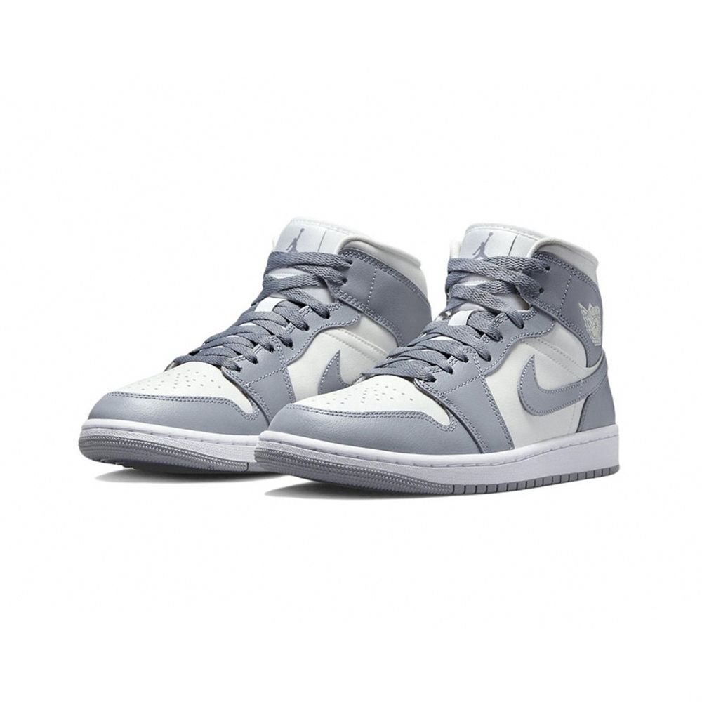 W Air Jordan 1 Mid 海鹽灰 BQ6472-115