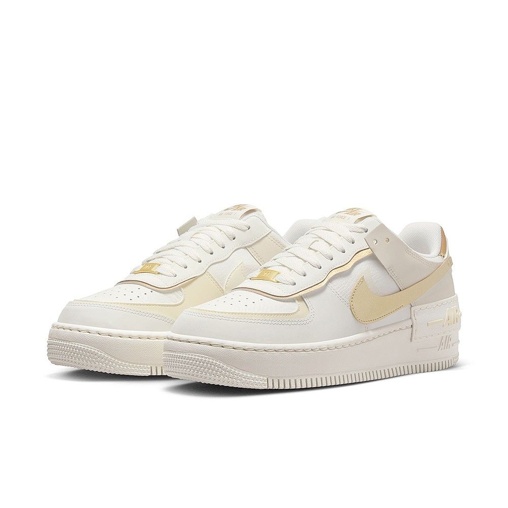 W Nike AF1 Shadow 金箔奶茶 DZ1847-108