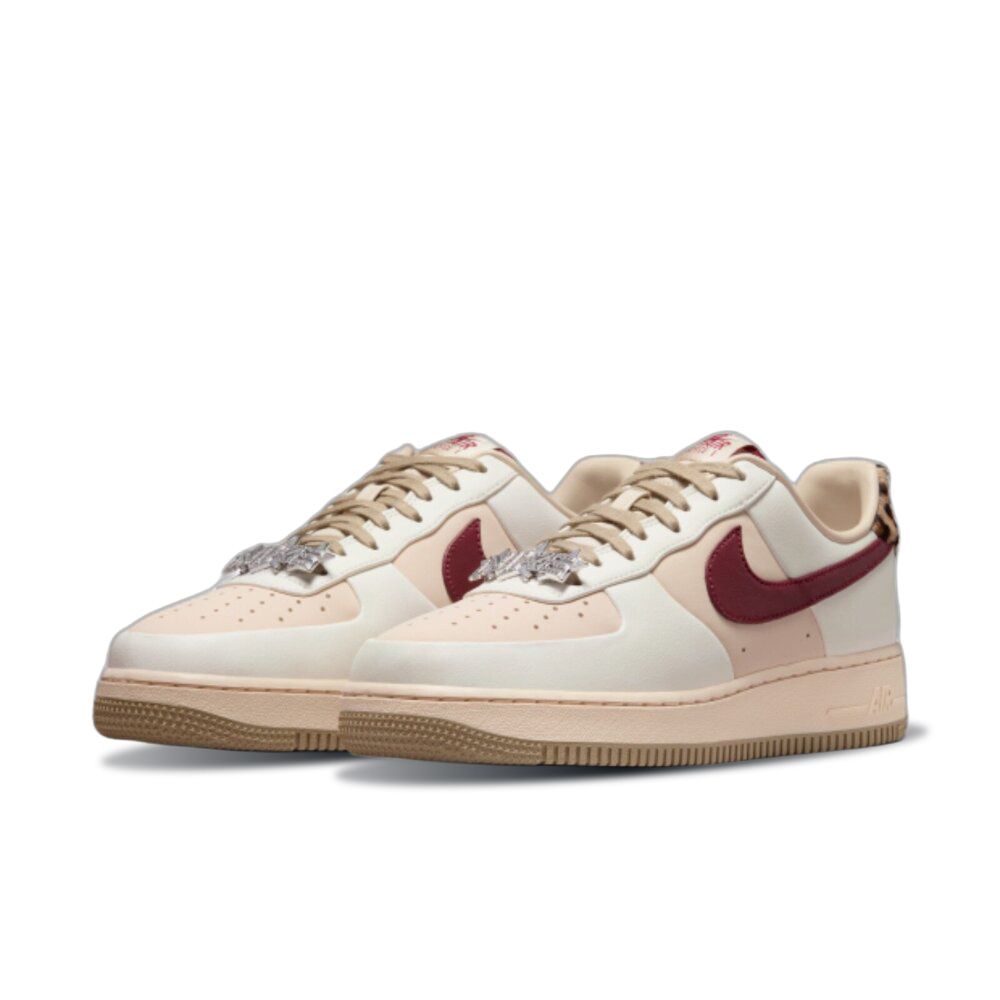 W Nike Air Force 1 Low Pearl White 粉豹紋	IM7510-262