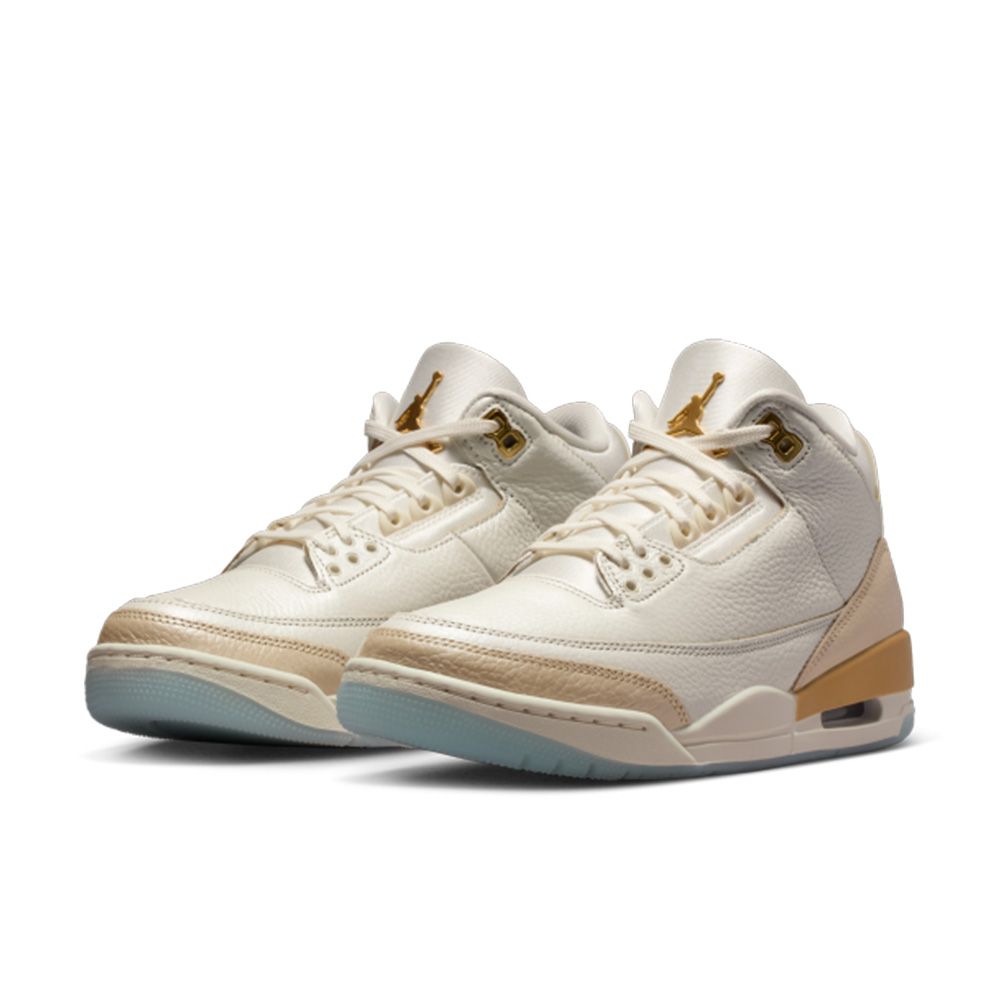 W Nike Air Jordan 3 Retro 象牙白金 IB2255-100