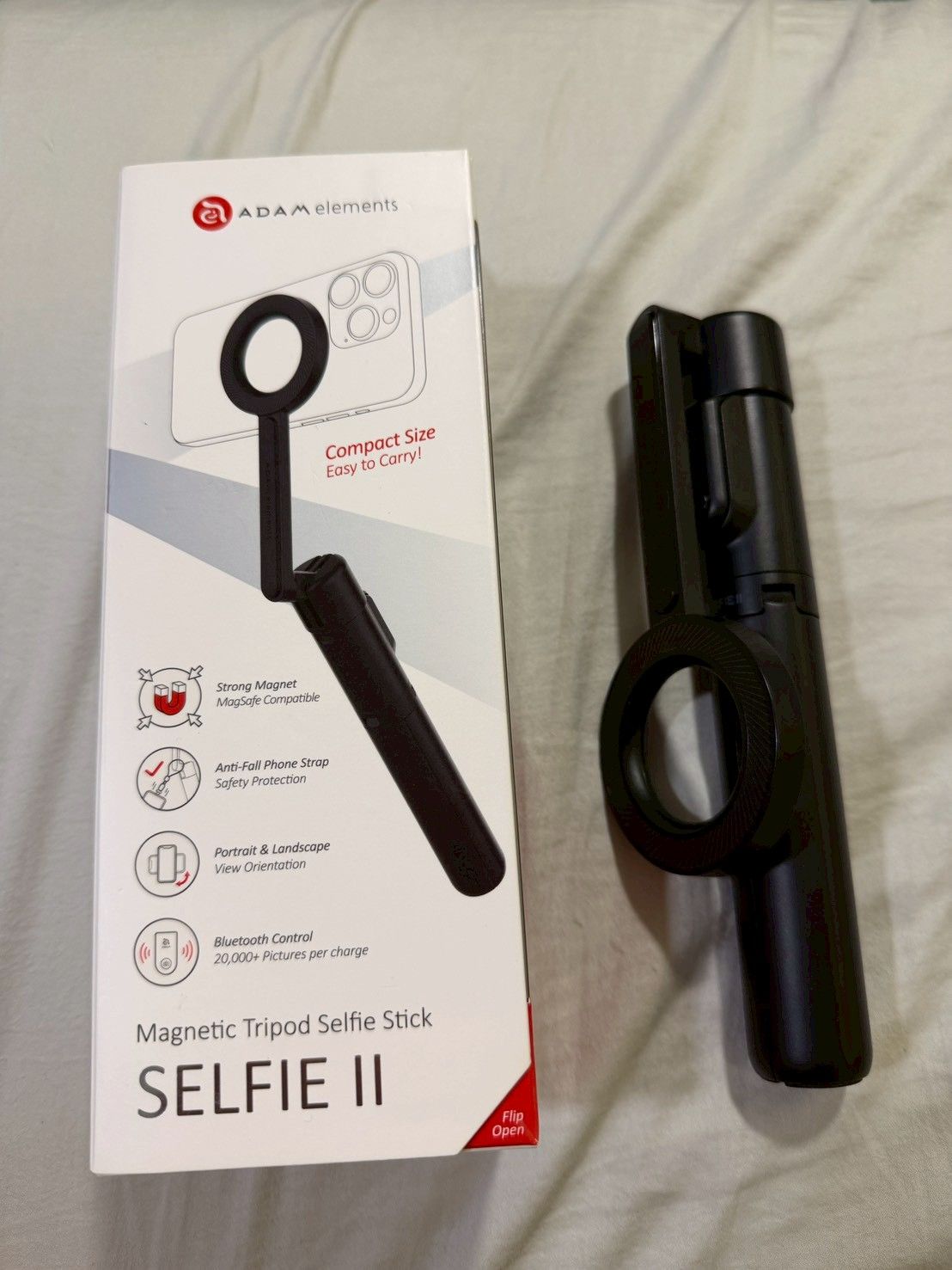 亞果磁吸自拍棒SELFIE II