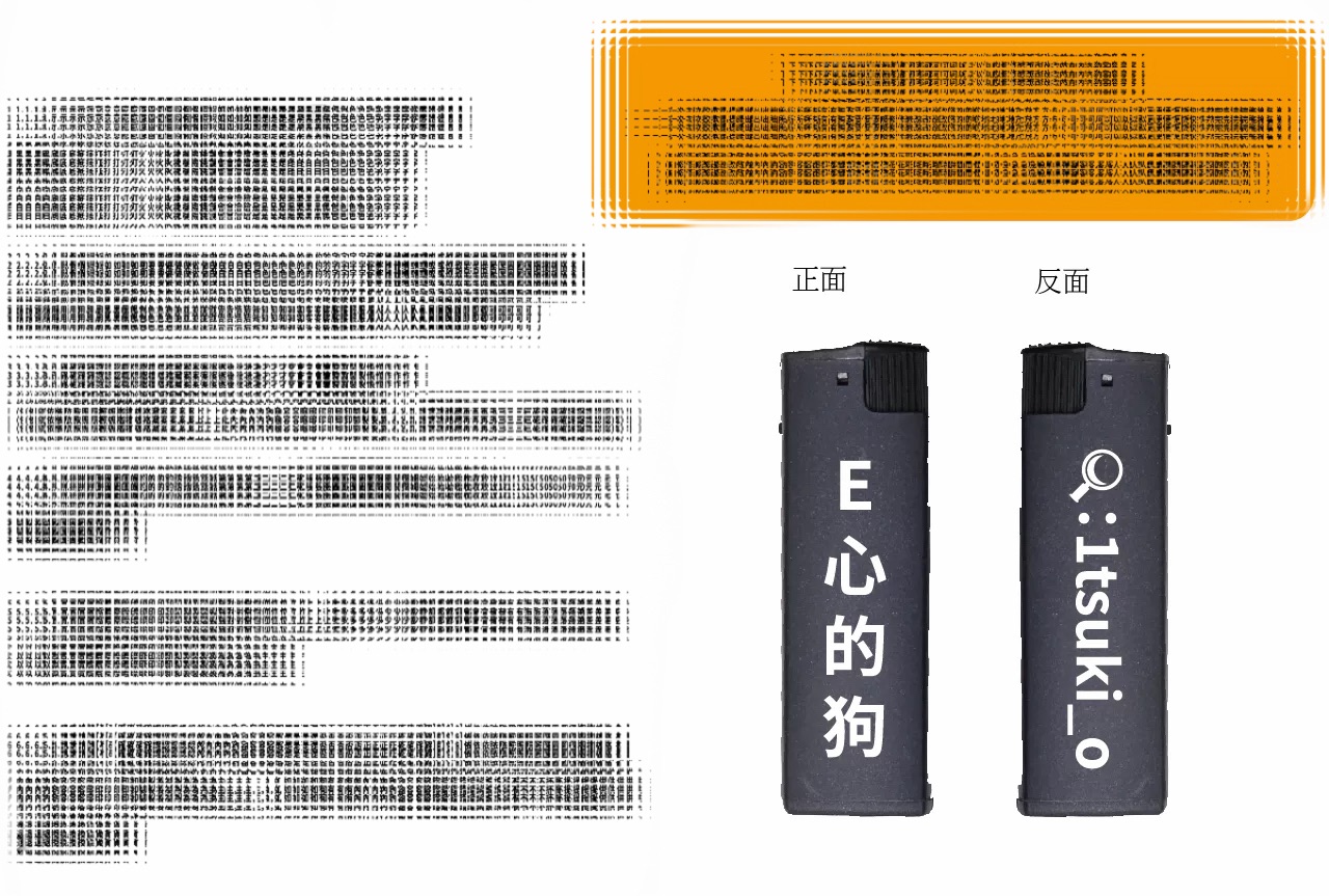E心的狗 防風打火機