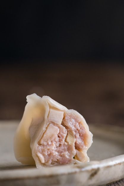 杏鮑菇豬肉水餃-手工冷凍