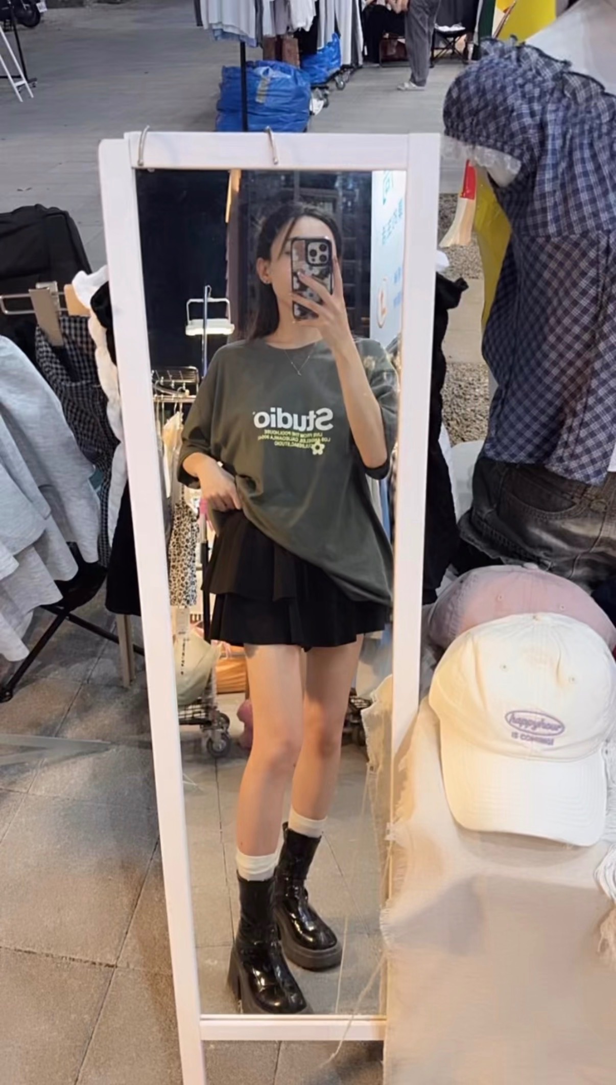 ✨大彈力🛒太空棉蛋糕短裙