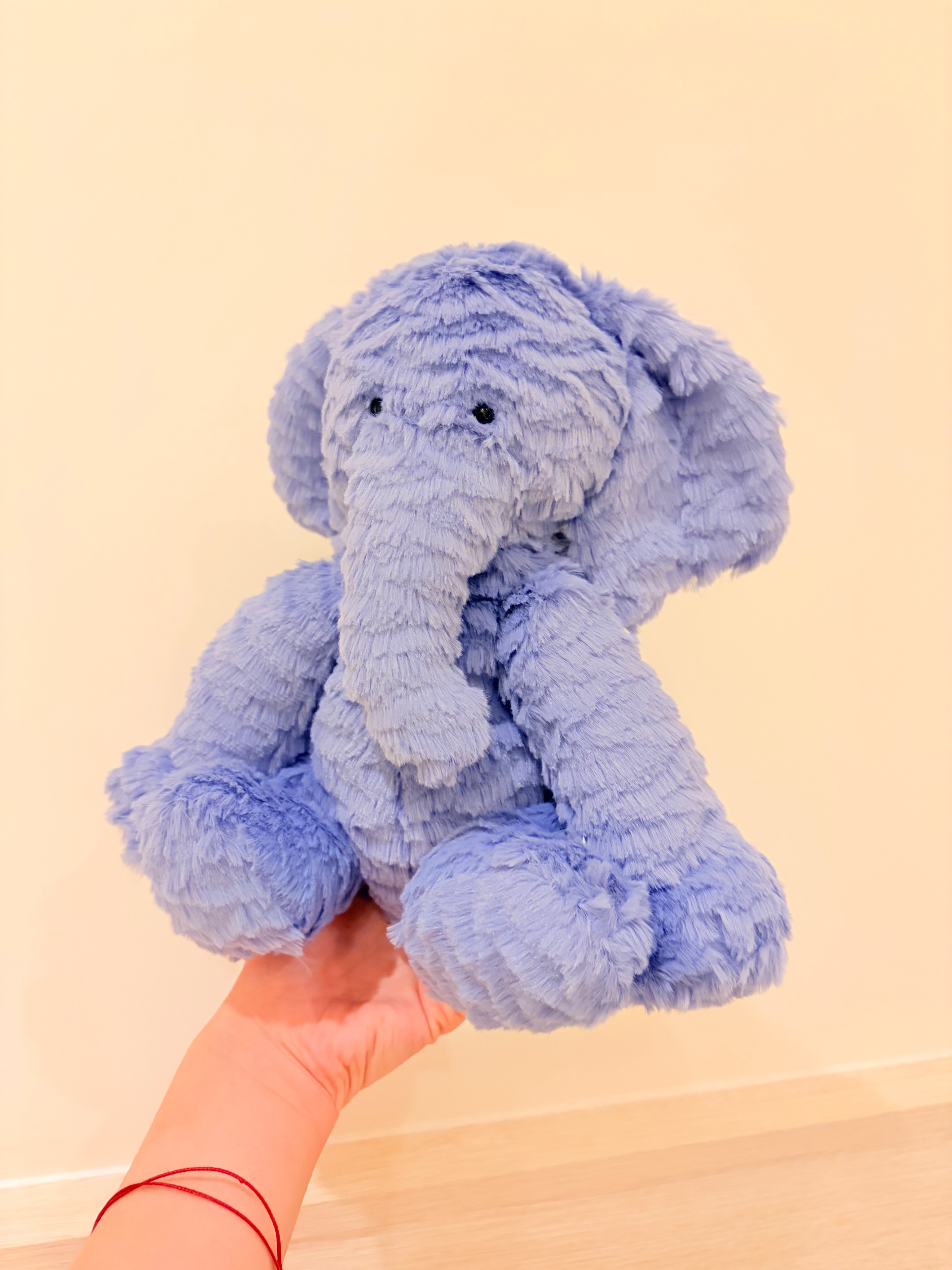 （已絕版）Jellycat 波浪毛大象 Fuddlewuddle Elephant