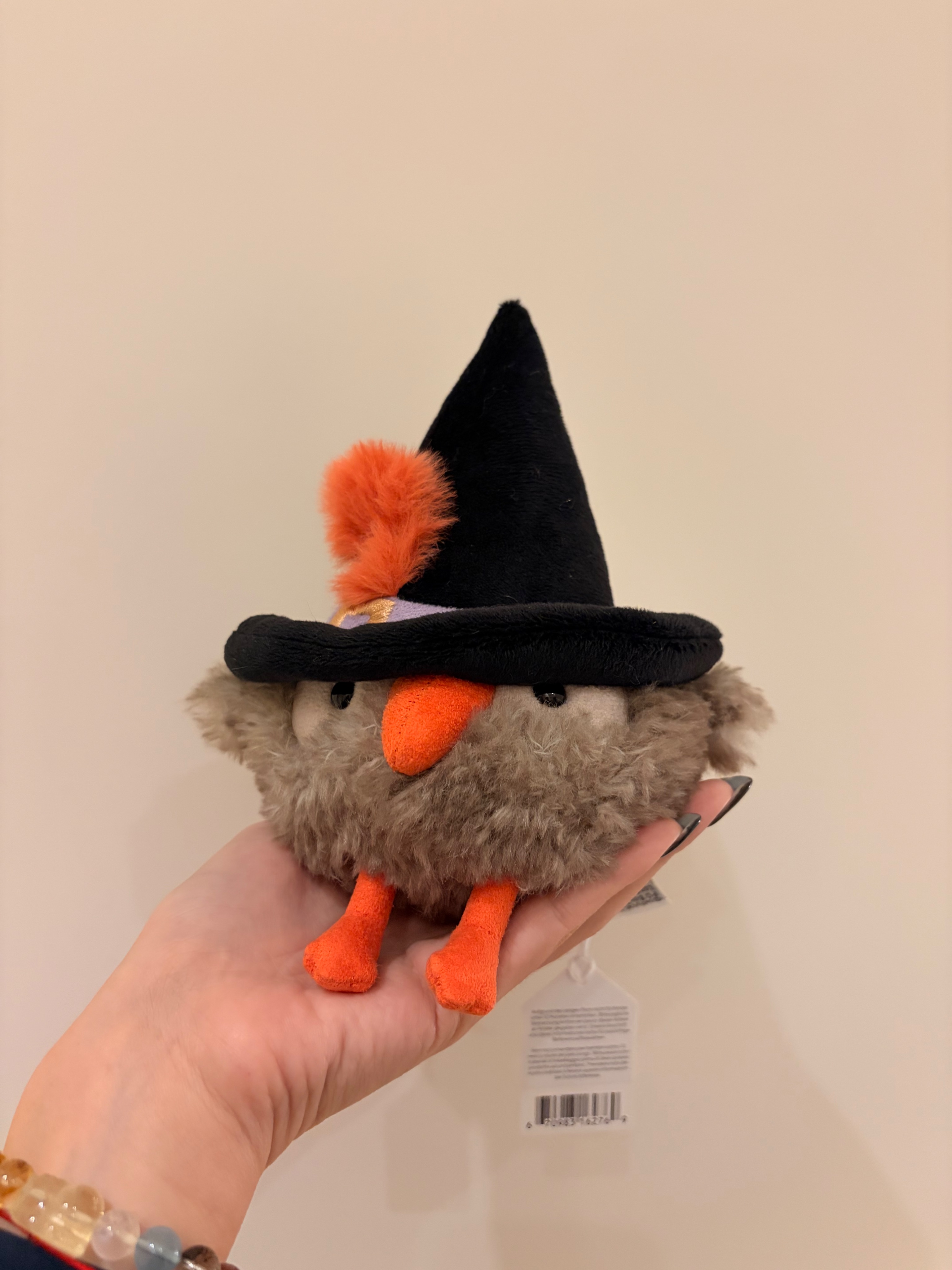 （已絕版）Jellycat 萬聖節巫師貓頭鷹 Heccaty Hootnightly