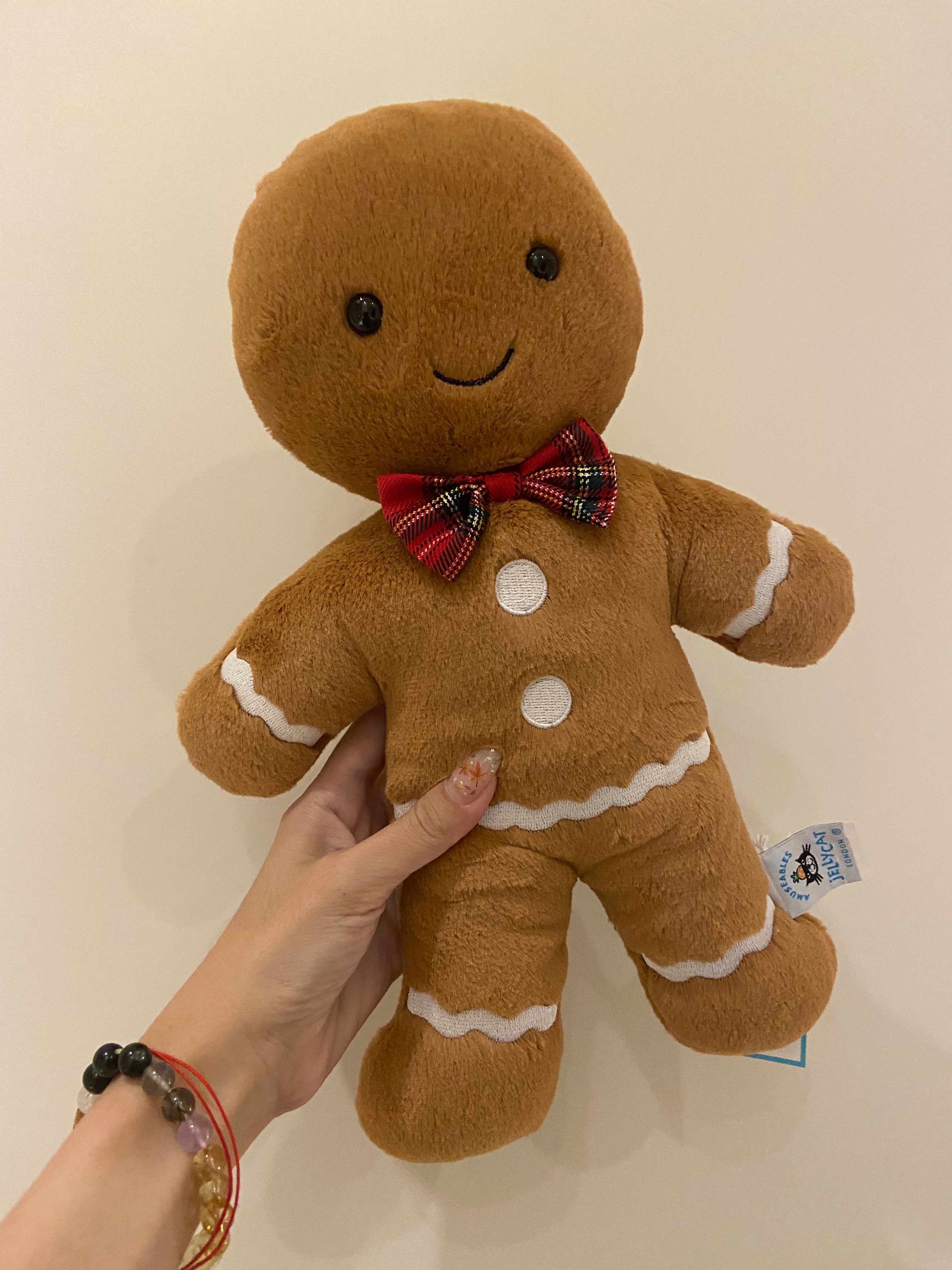 （已絕版） Jellycat Fred 薑餅人Jolly Gingerbread Fred Large