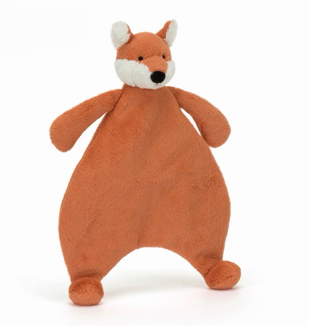Jellycat 狐狸安撫巾 安撫玩具 幼兒玩具 Bashful Fox Cub Comforter