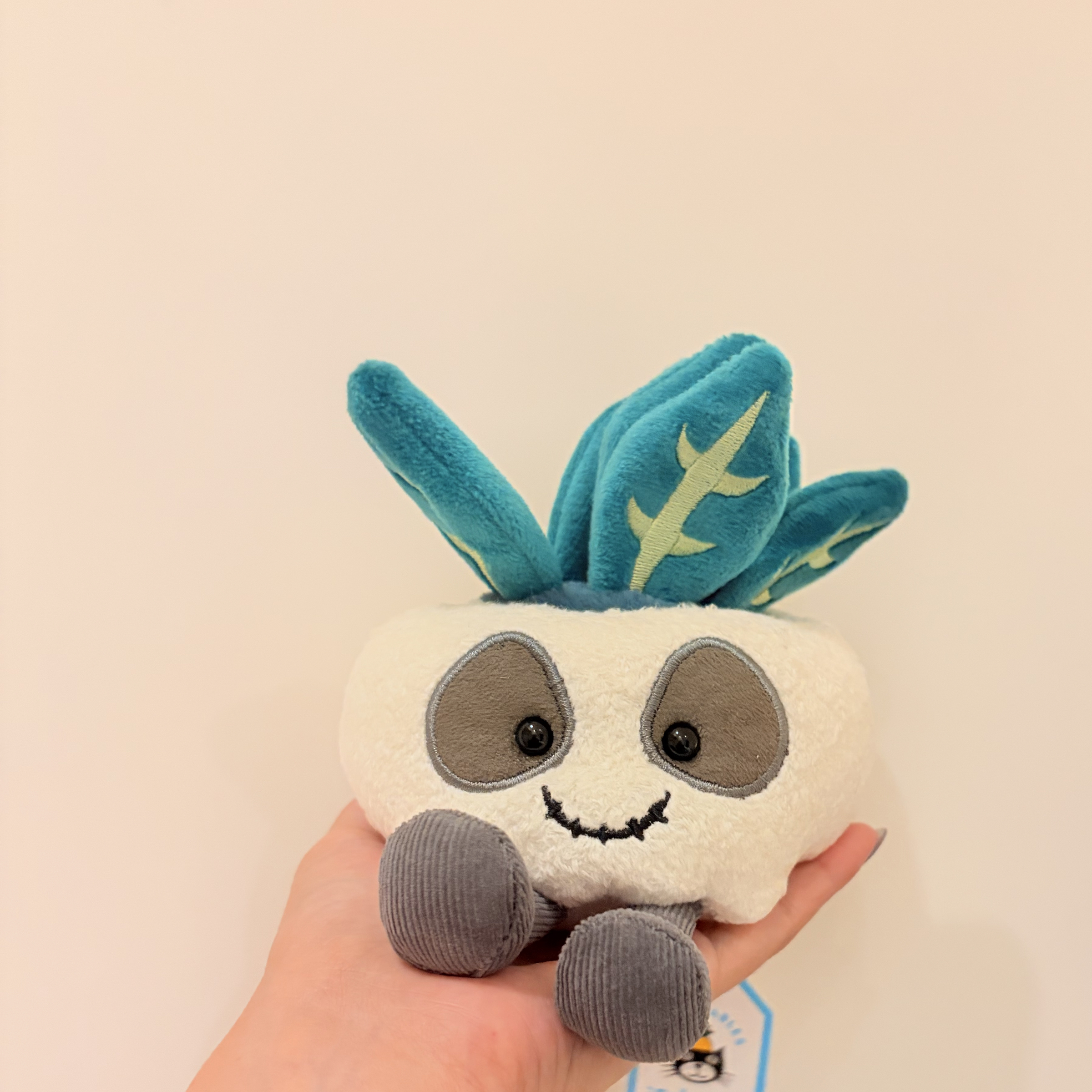 （已絕版）Jellycat 萬聖節盆栽 趣味骷顱花盆Amuseables Skull Planter