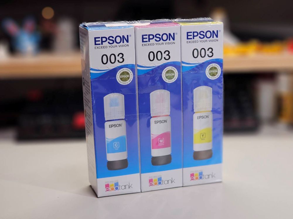 全新原廠墨水 EPSON 003 T00V200 T00V300 T00V400  青藍 洋紅 黃