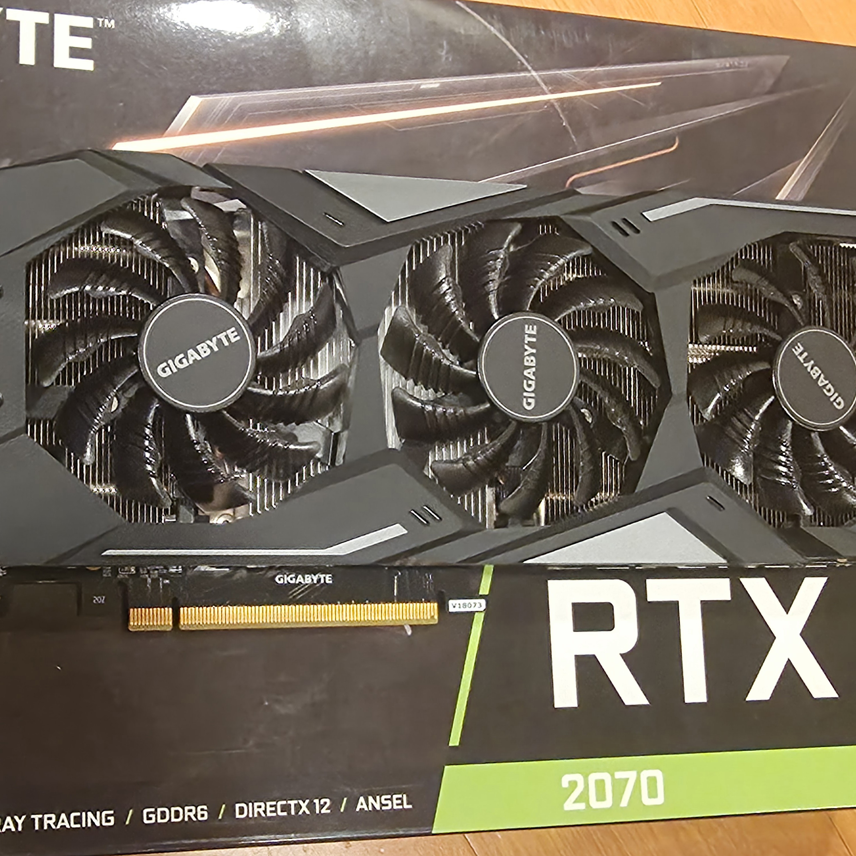 GIGABYTE RTX2070 GAMING OC 8GB 三風扇