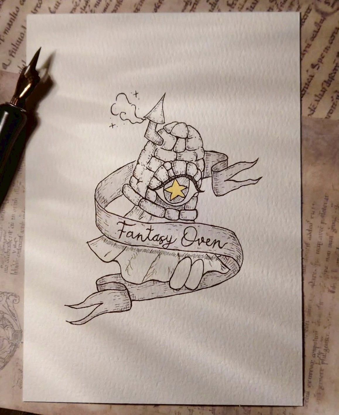 🇭🇰Fantasy Oven/貼紙.便簽.筆記本