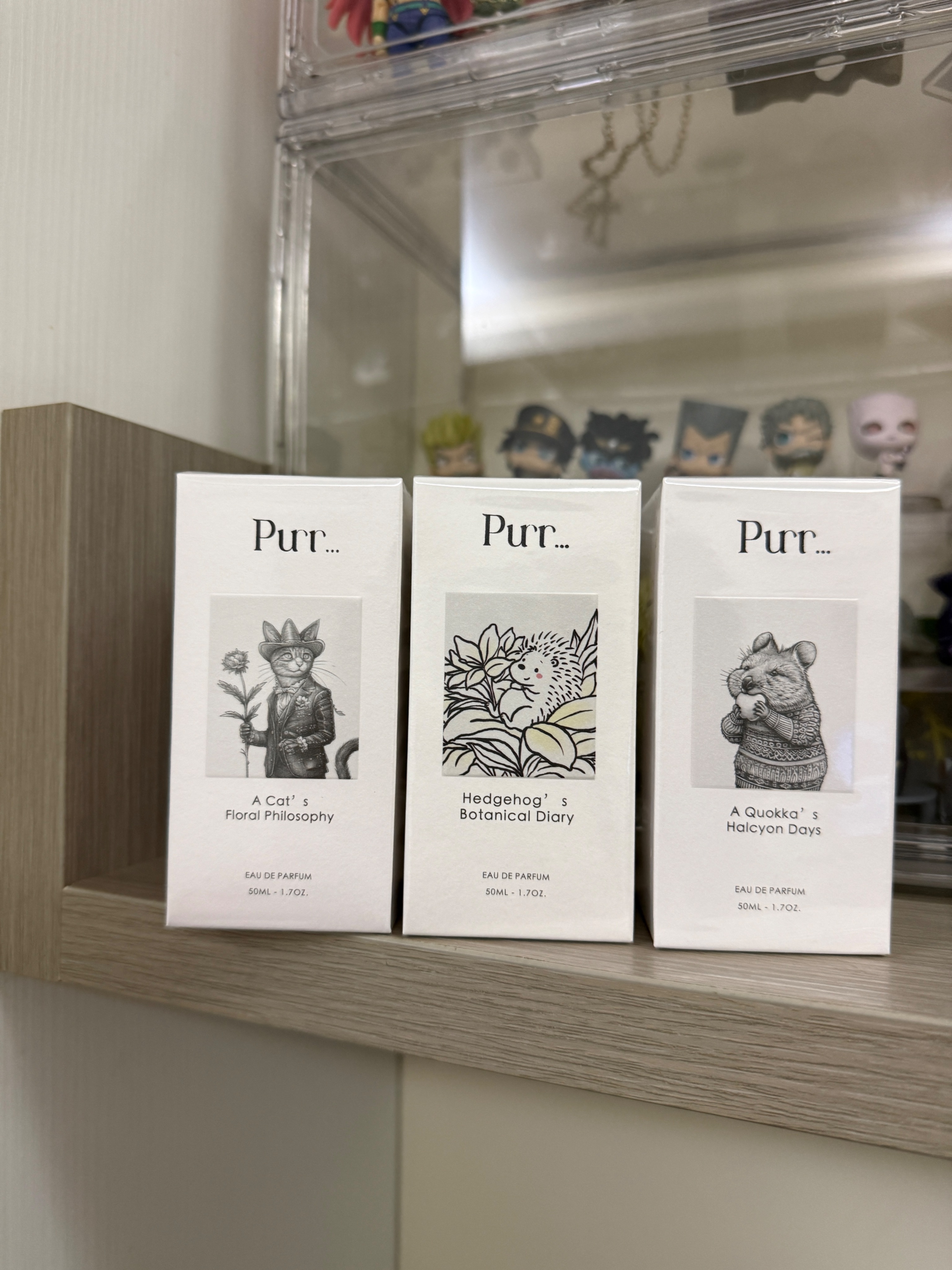 [全新] Purr 貓的品花哲學/刺蝟的植草日記/短尾矮袋鼠 50ml