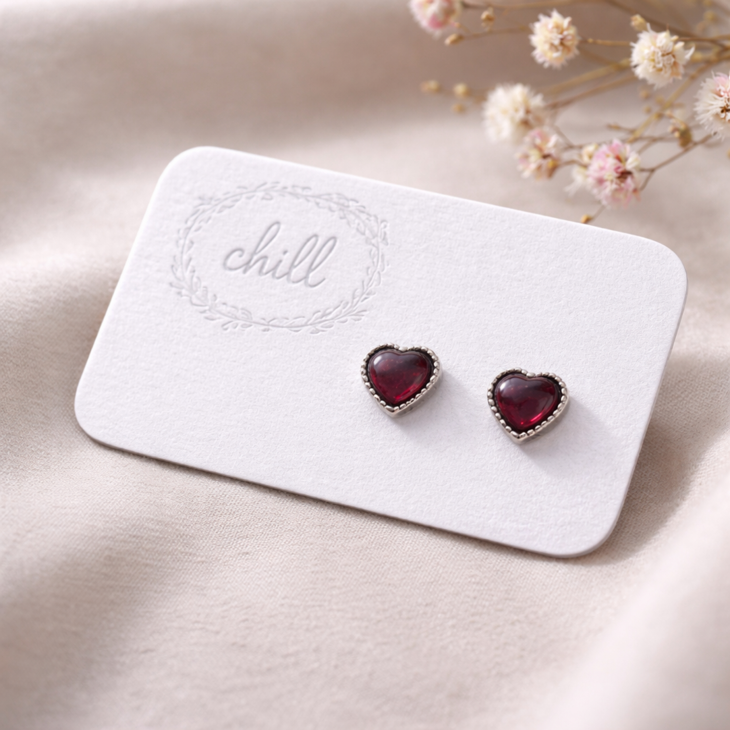 ［炙熱的心］紫牙烏石榴石