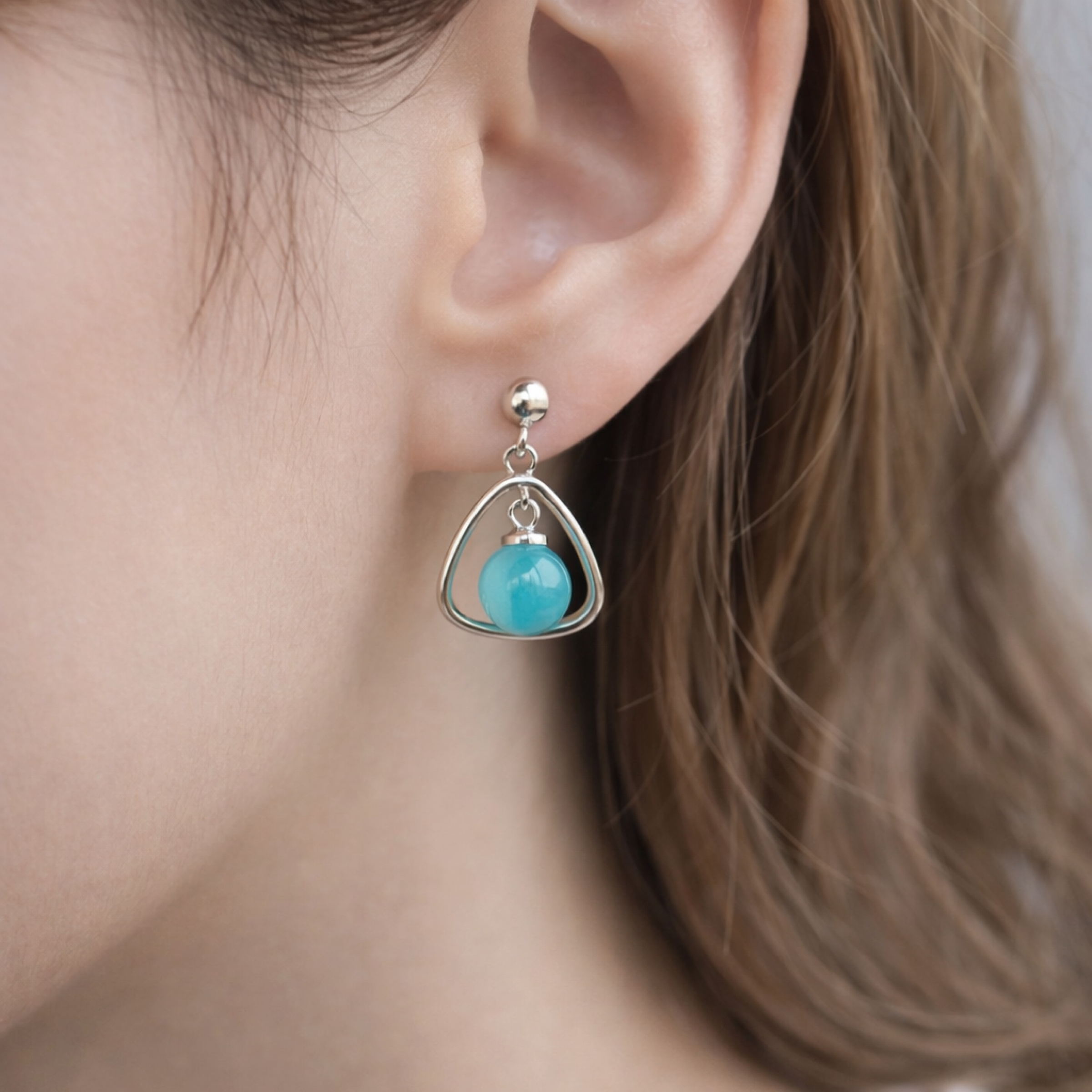 ［微光幾何］天河石垂墜